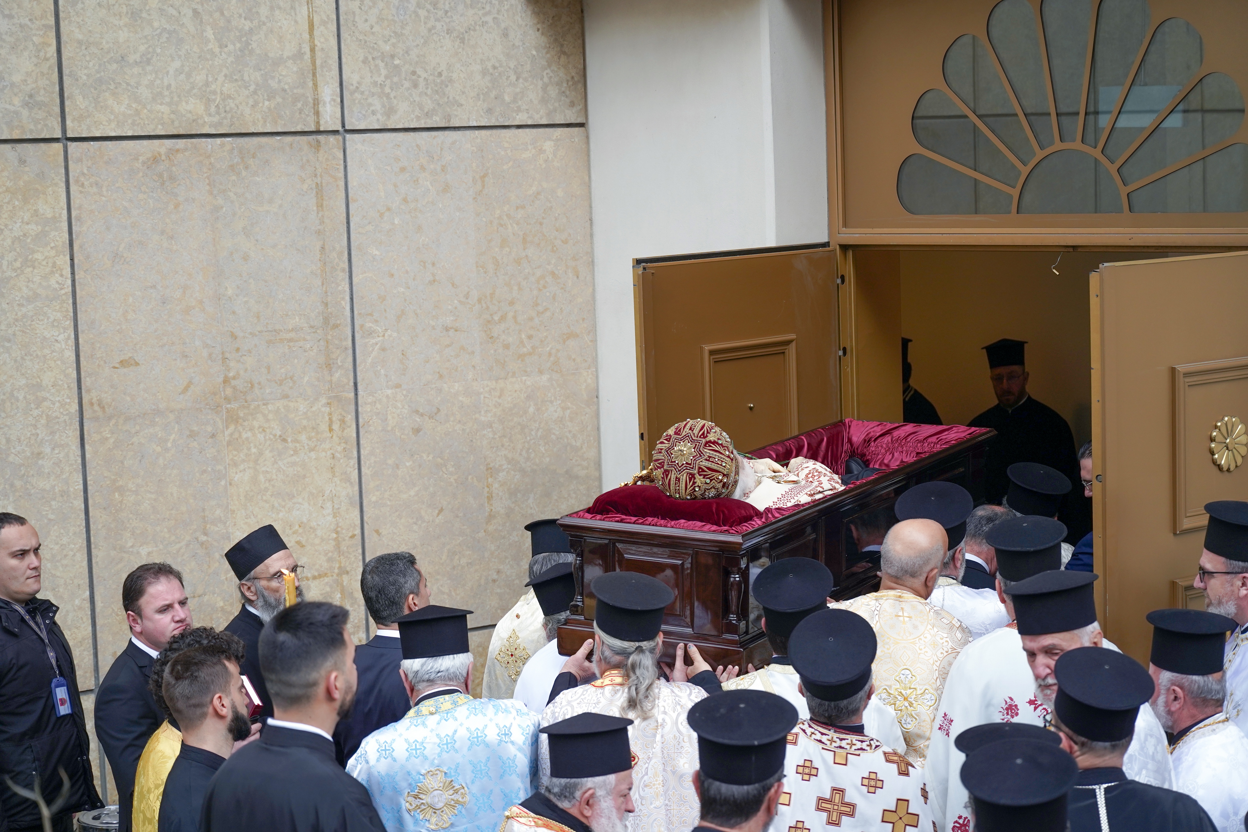 Archbishop Anastasios of Tirana, Durres and All Albania funeral