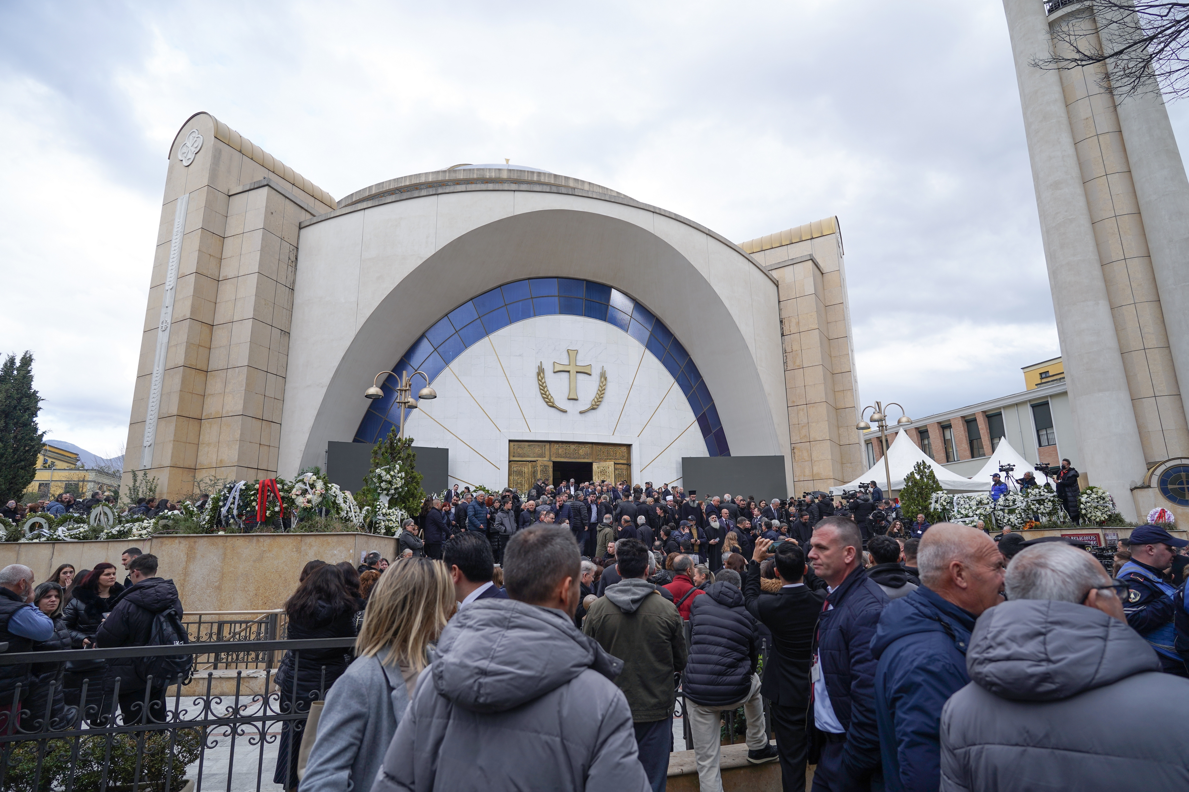 Archbishop Anastasios of Tirana, Durres and All Albania funeral