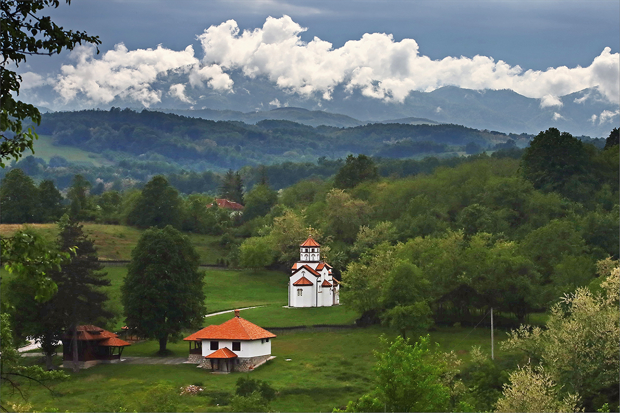 Saint Georg Church in the Lelic village