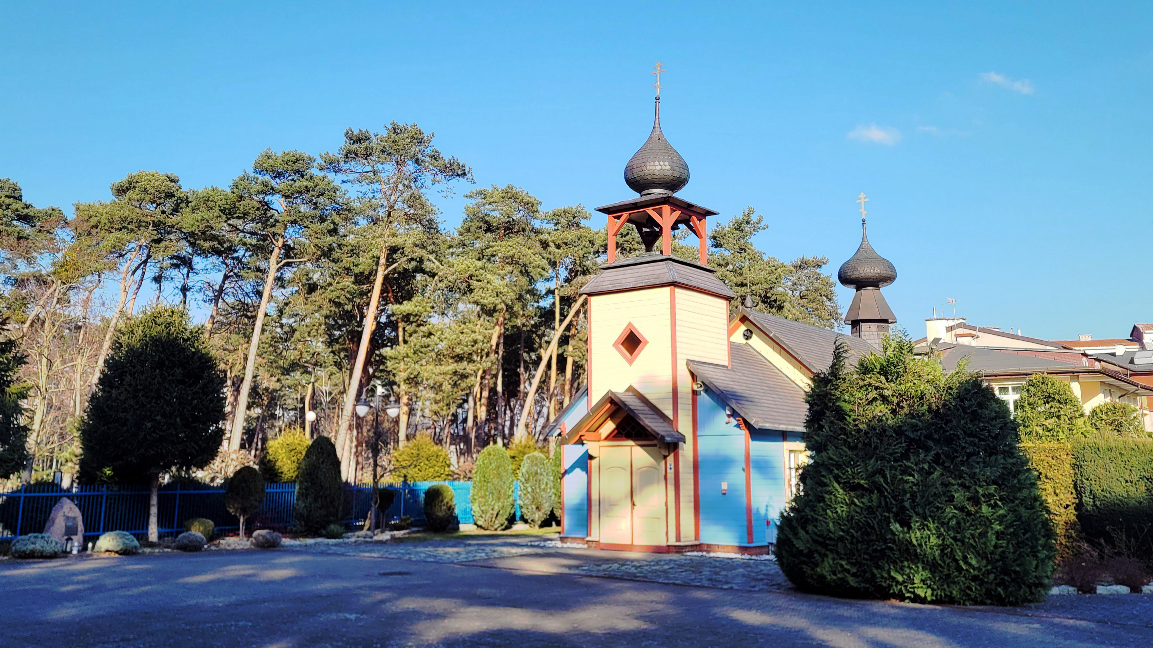 The Orthodox church in Ciechocinek