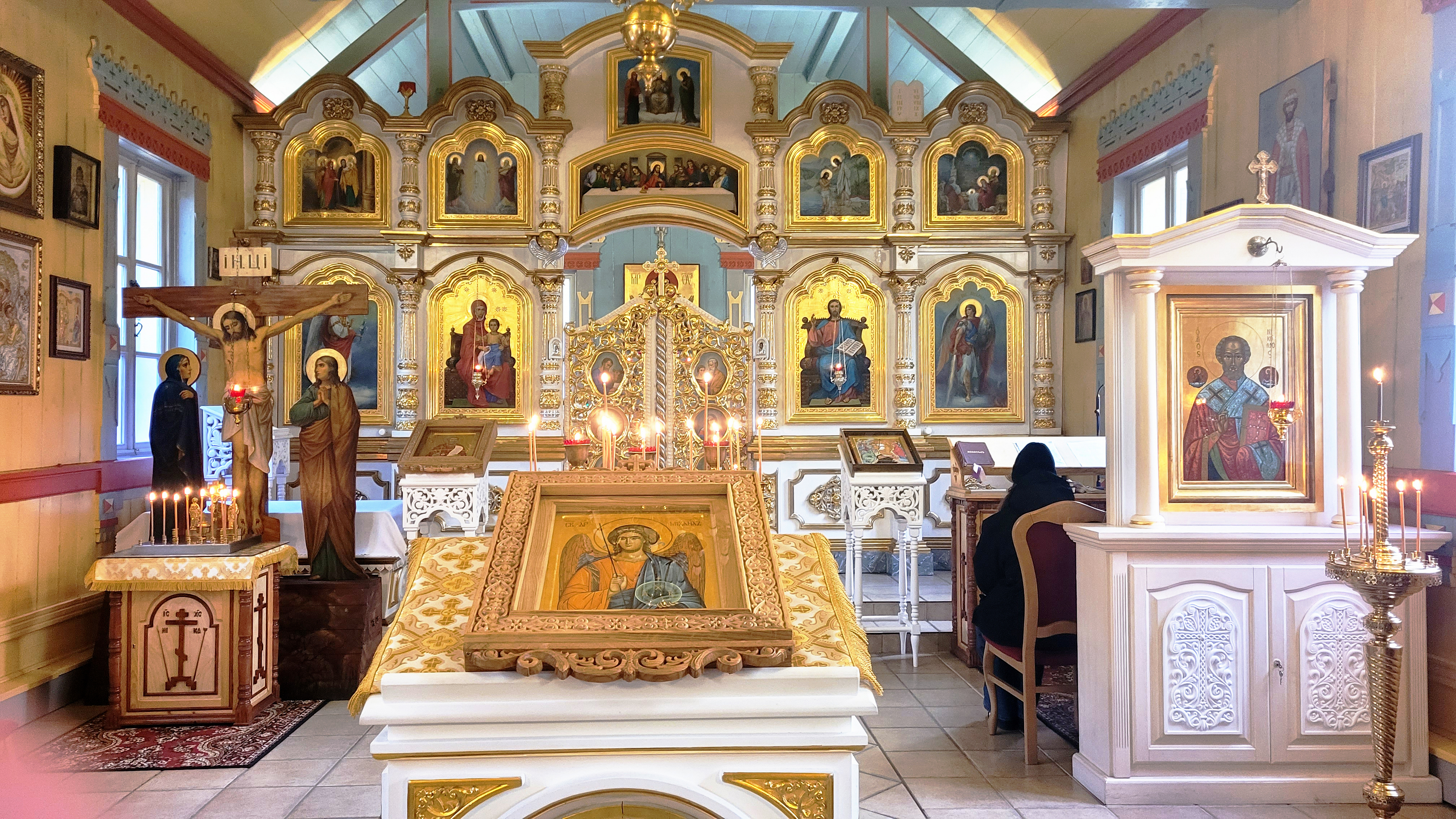 The Orthodox church in Ciechocinek