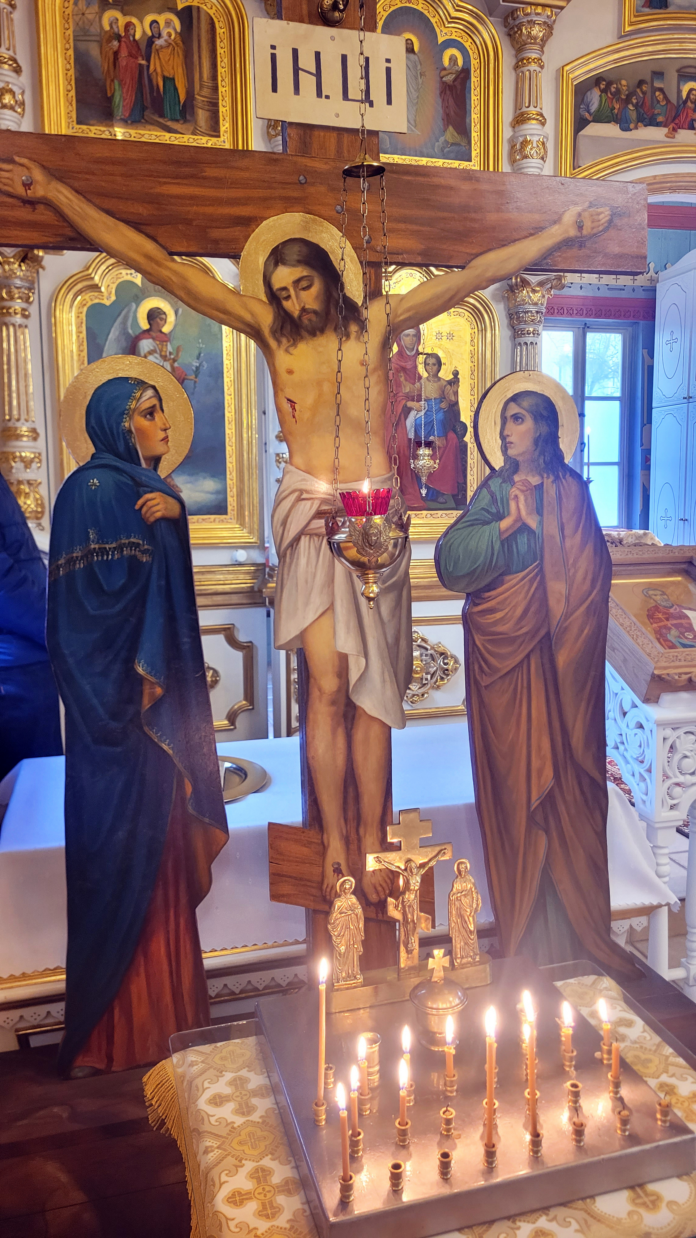 In the Orthodox church in Ciechocinek