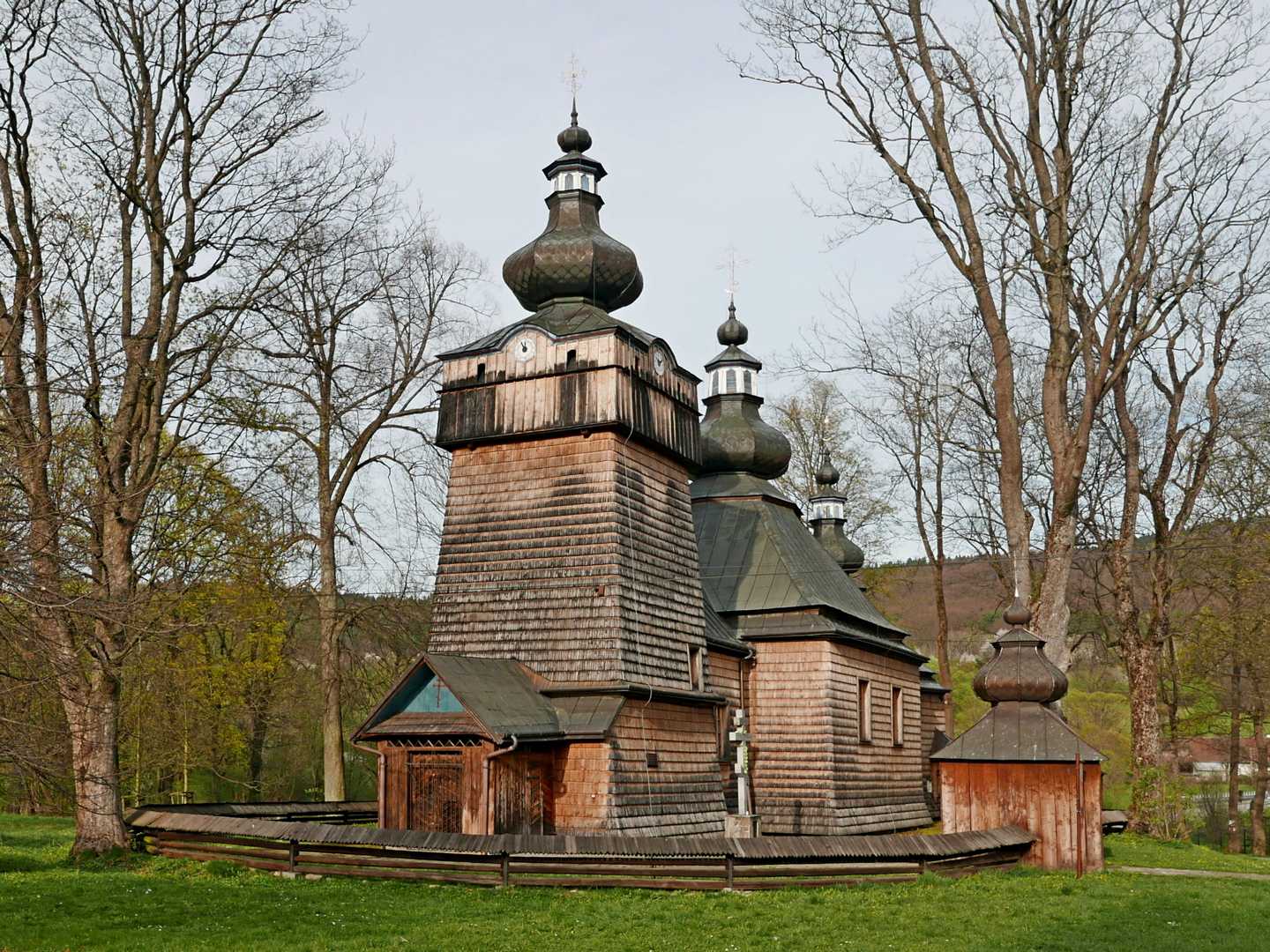 Orthodox Church in Hanczowa, Poland