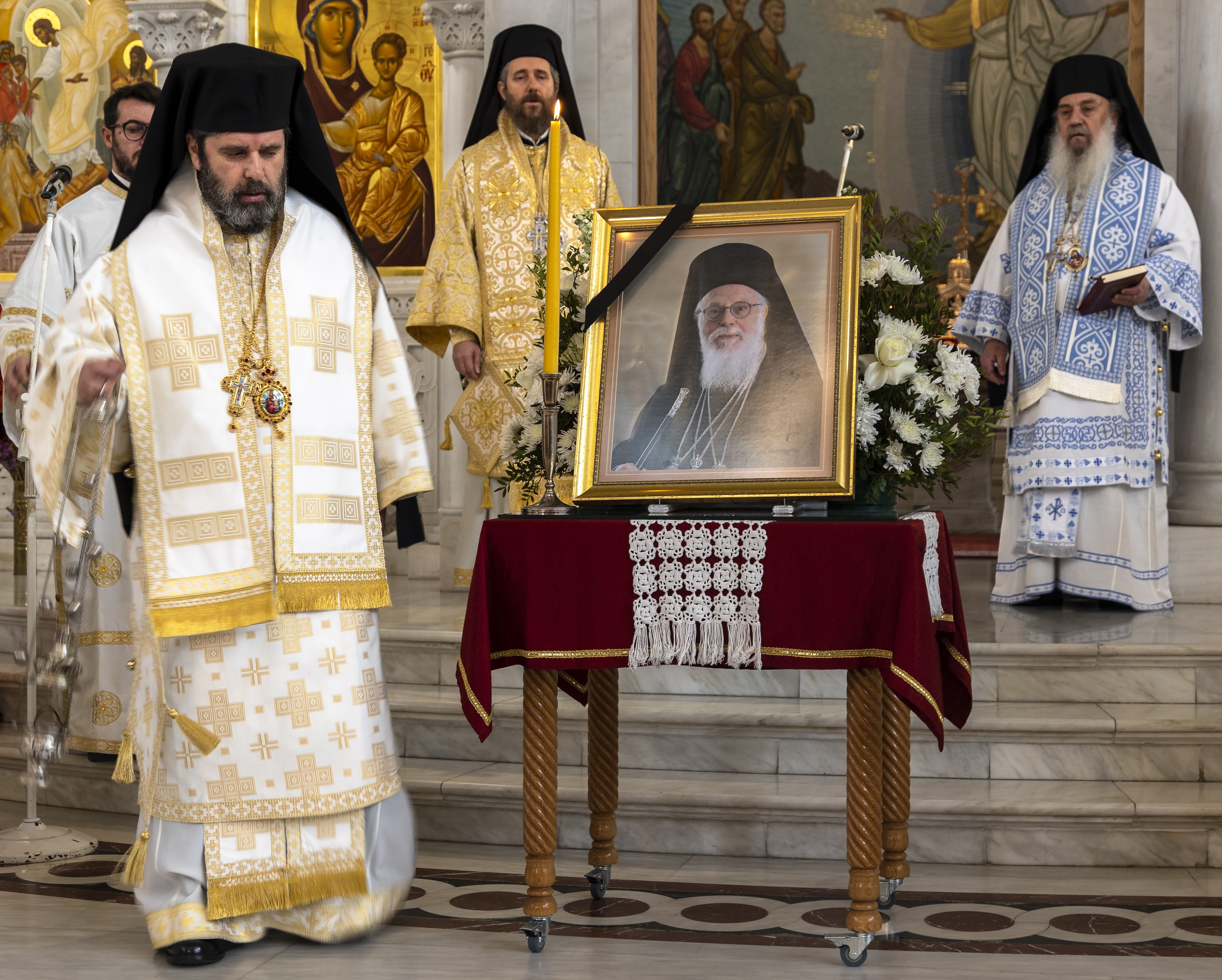 Memorial Service for Archbishop Anastasios