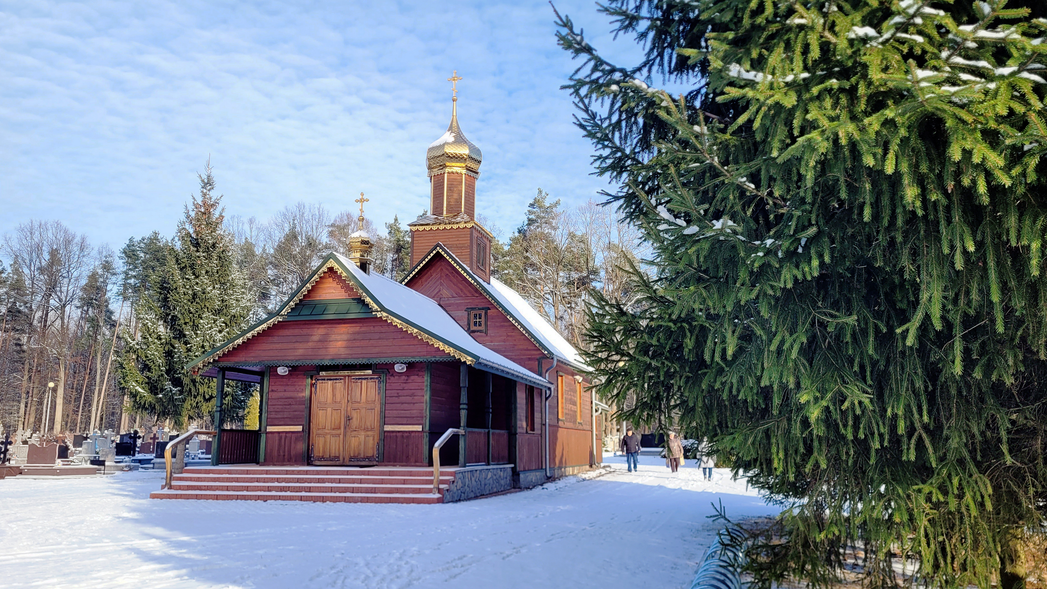 All Saints cementary church in Hajnówka
