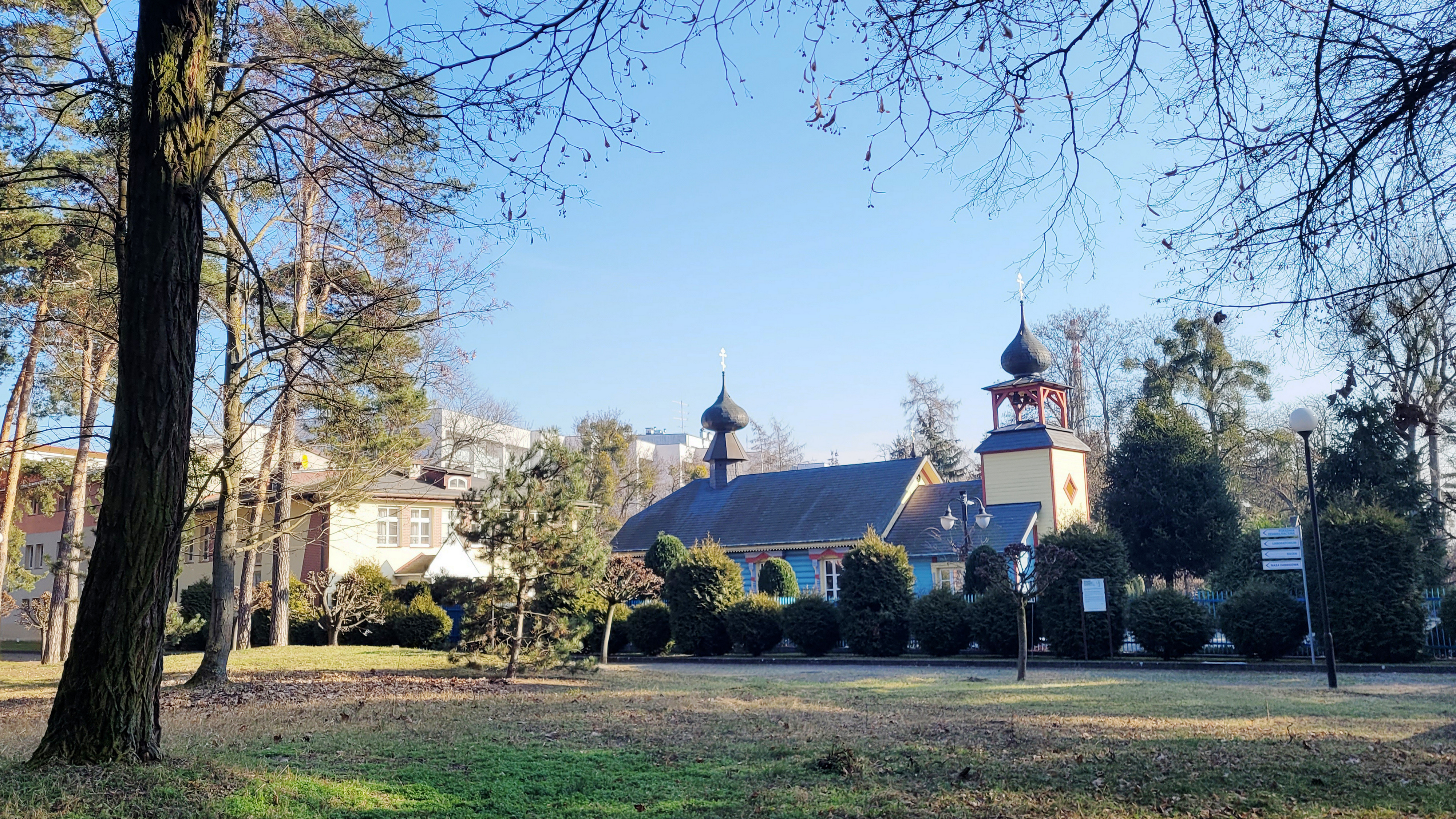The Orthodox church in Ciechocinek