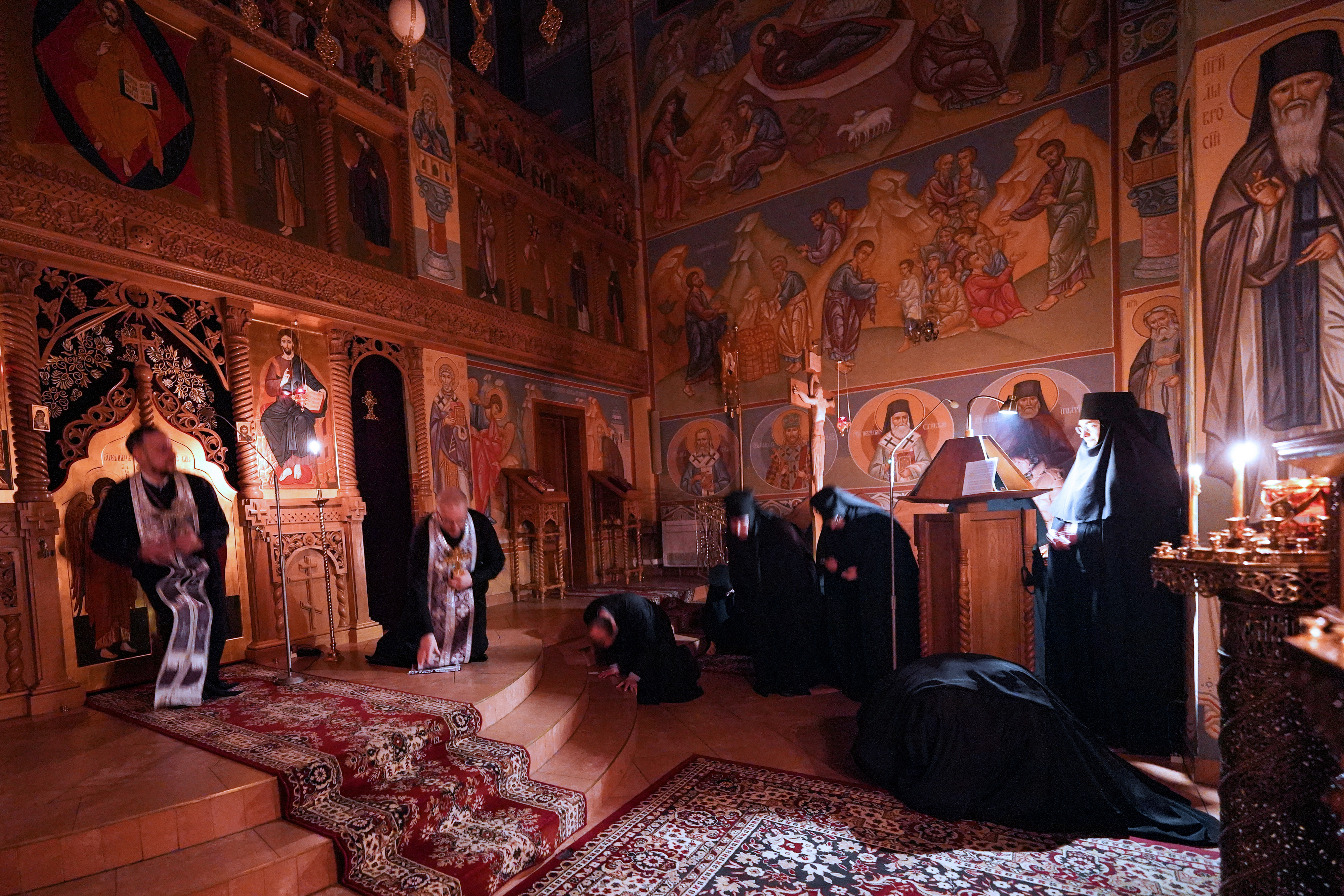 Forgiveness Sunday in Zwierki Covent