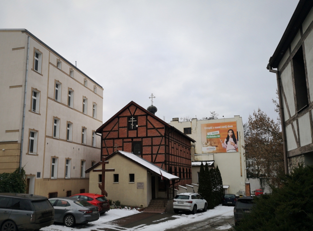 Cerkiew w Bydgoszczy, luty 2025