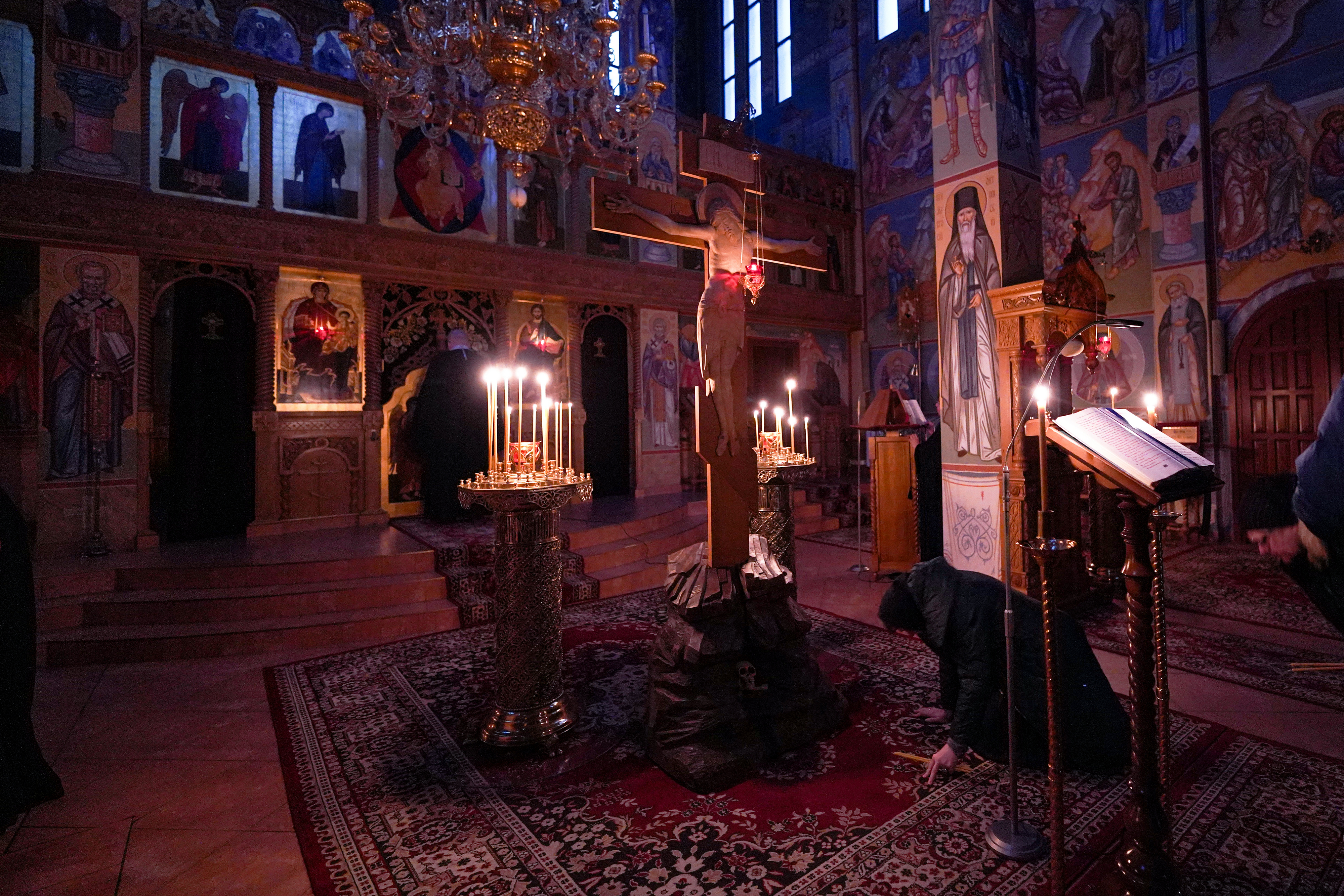 St. Andrew of Crete canon reading in Zwierki Convent