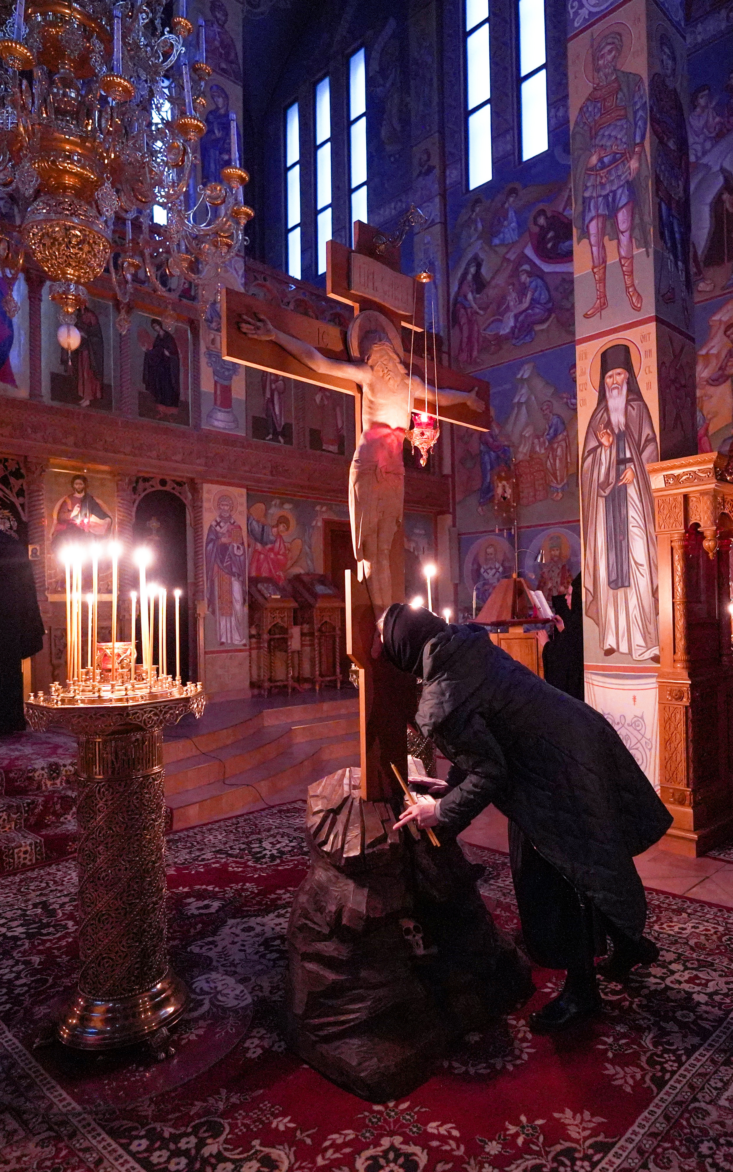 St. Andrew of Crete canon reading in Zwierki Convent