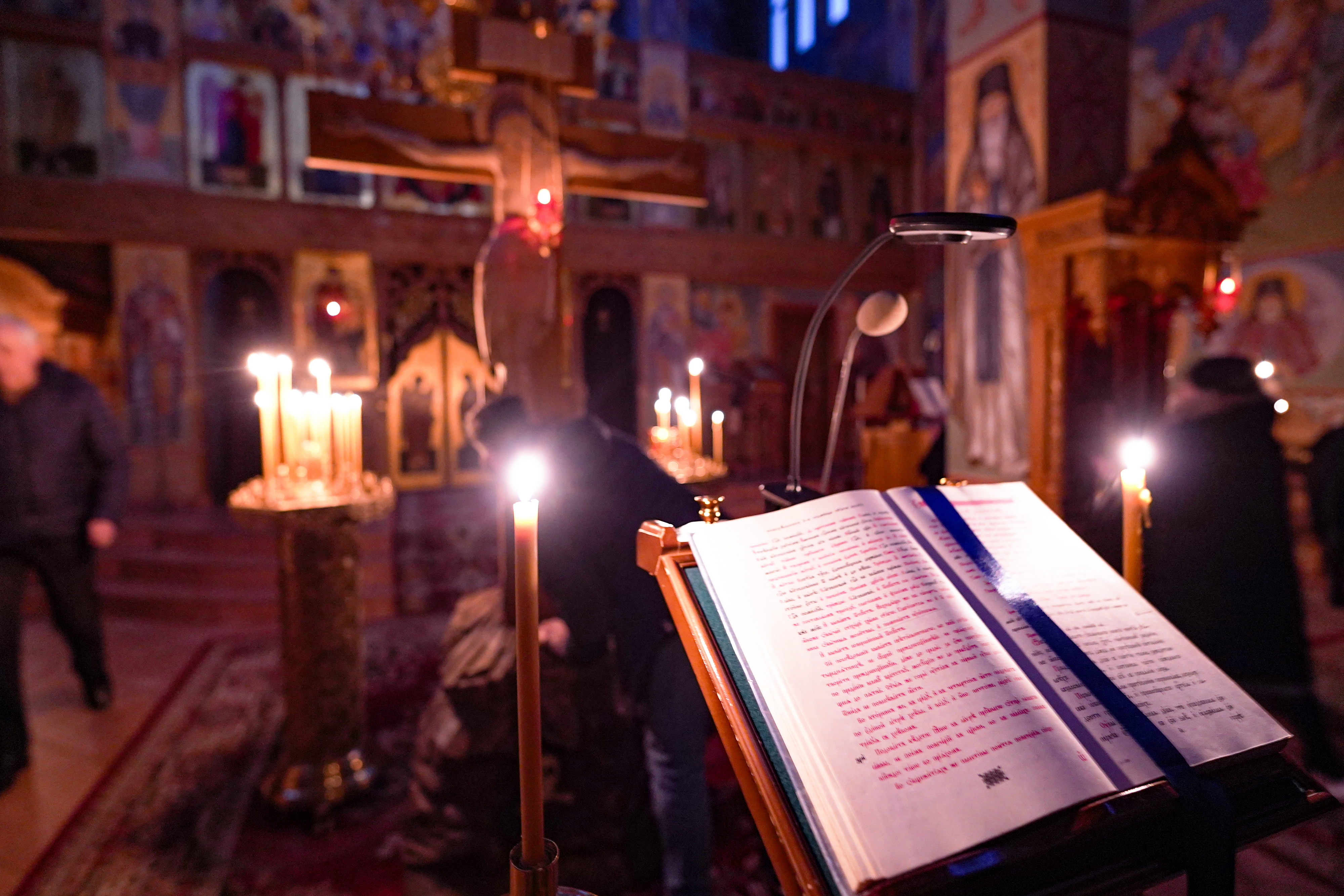 St. Andrew of Crete canon reading in Zwierki Convent