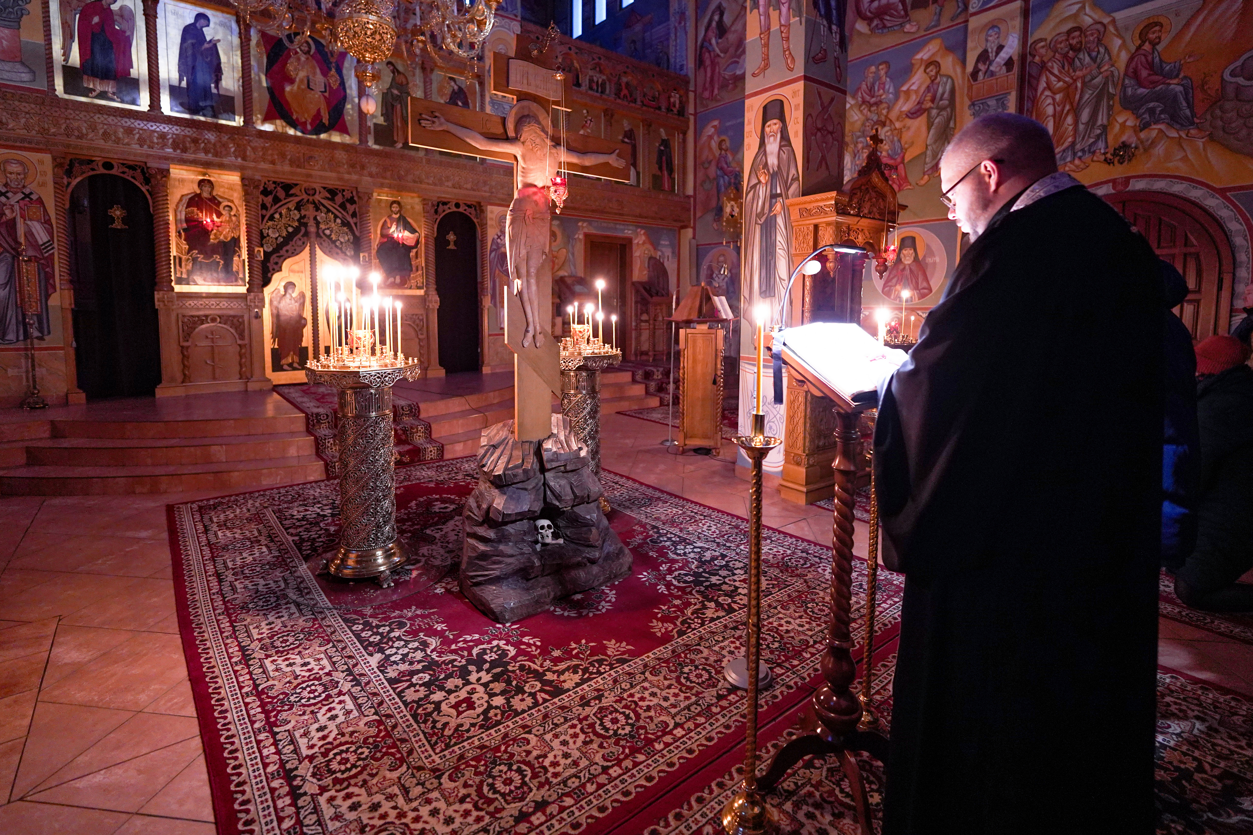 St. Andrew of Crete canon reading in Zwierki Convent