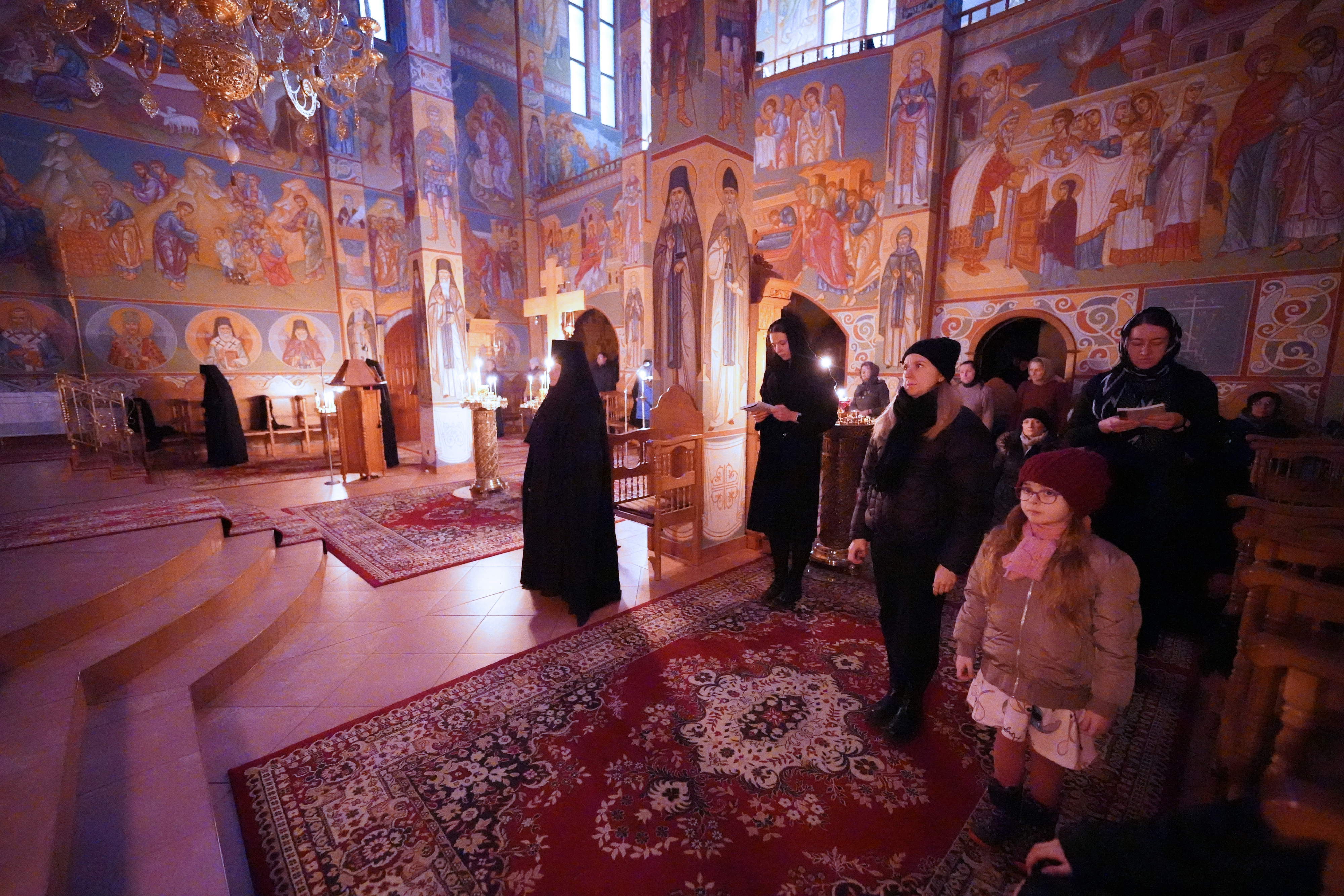 St. Andrew of Crete canon reading in Zwierki Convent