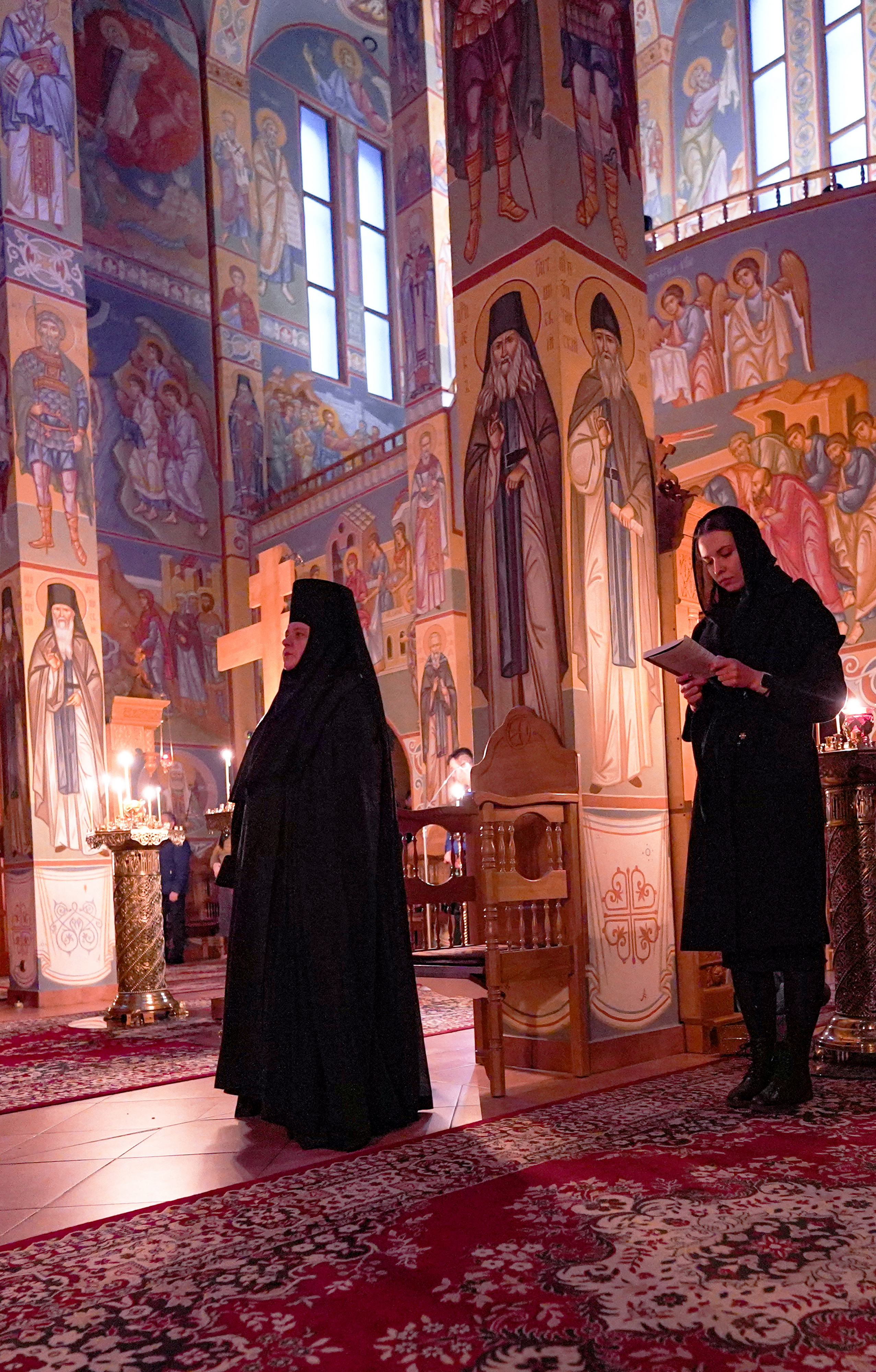 St. Andrew of Crete canon reading in Zwierki Convent
