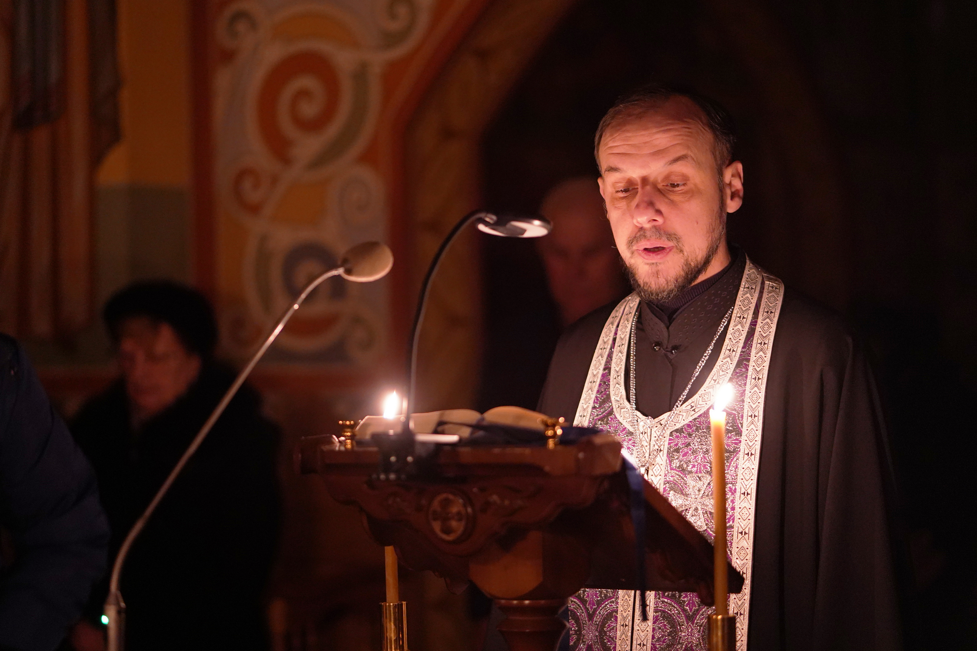 St. Andrew of Crete canon reading in Zwierki Convent