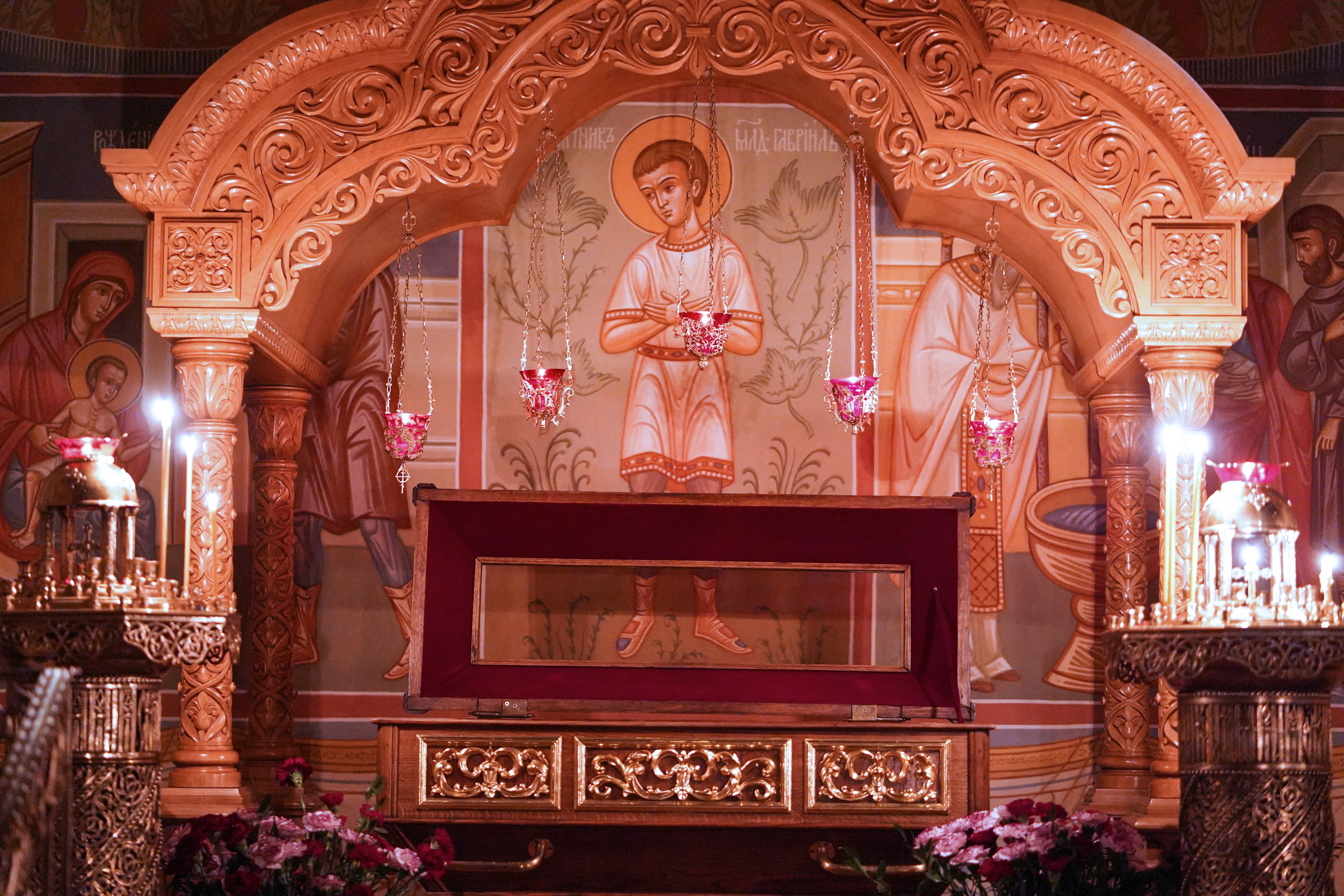 St. Martyr Gabriel relics in Zwierki Convent
