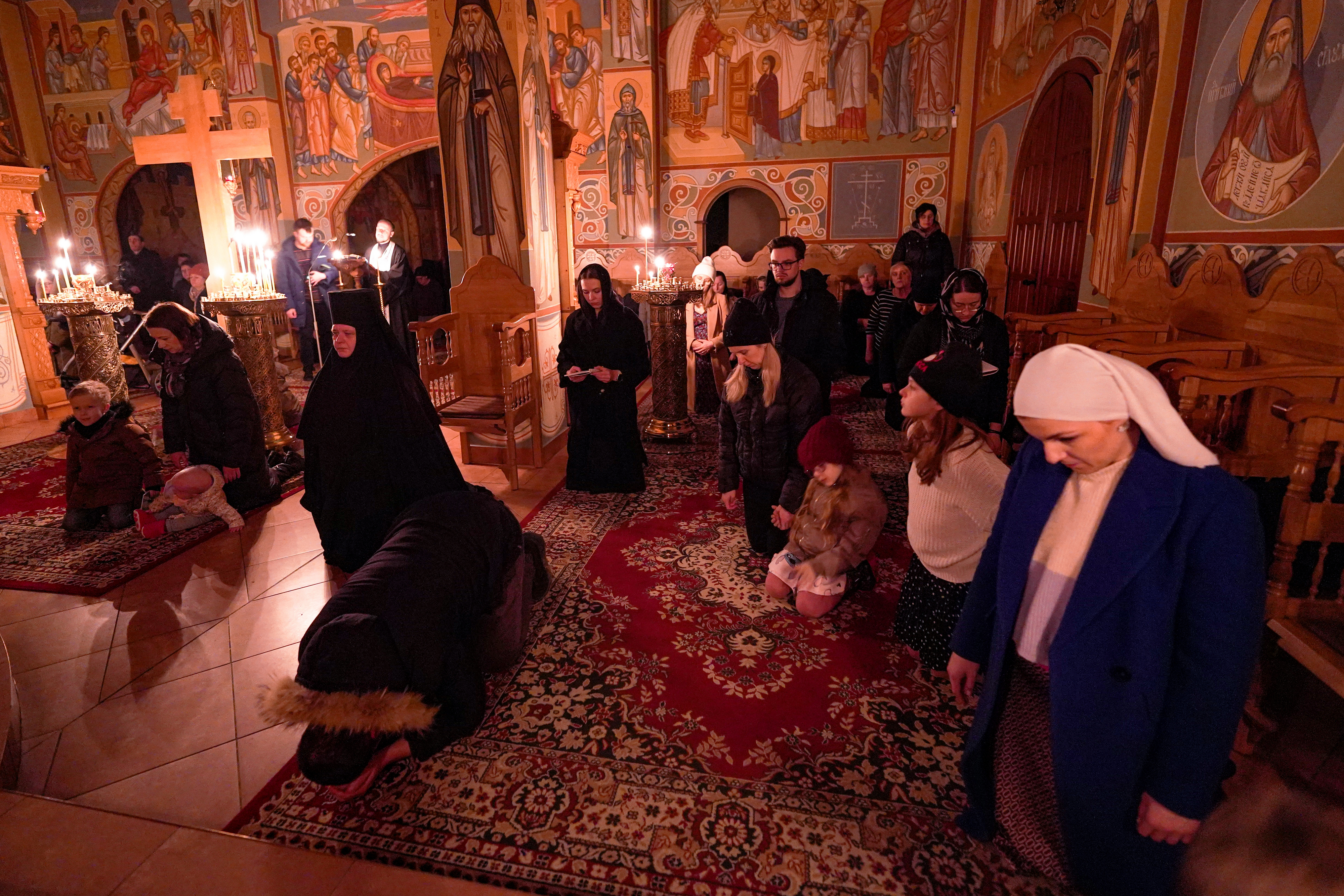 St. Andrew of Crete canon reading in Zwierki Convent