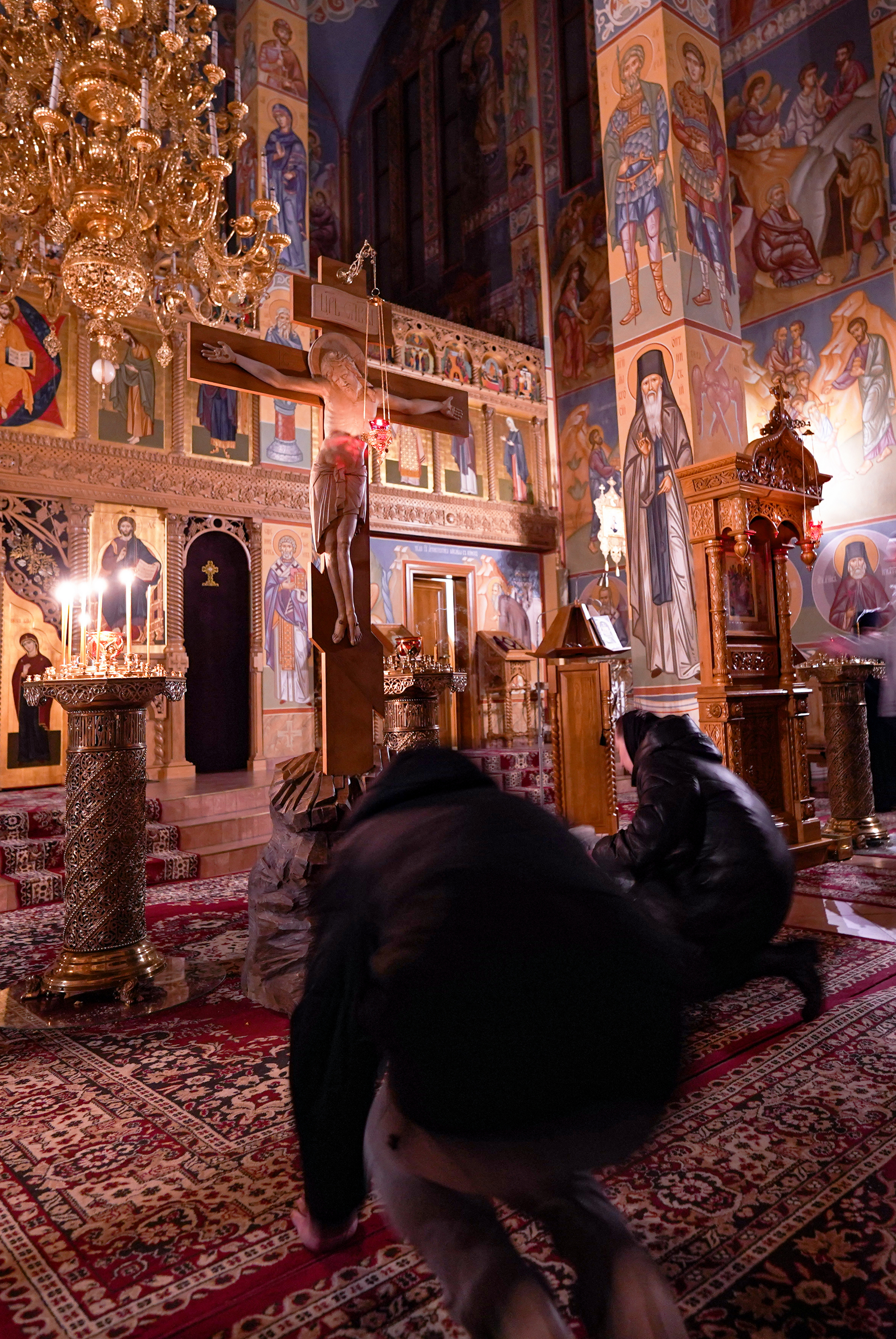 St. Andrew of Crete canon reading in Zwierki Convent