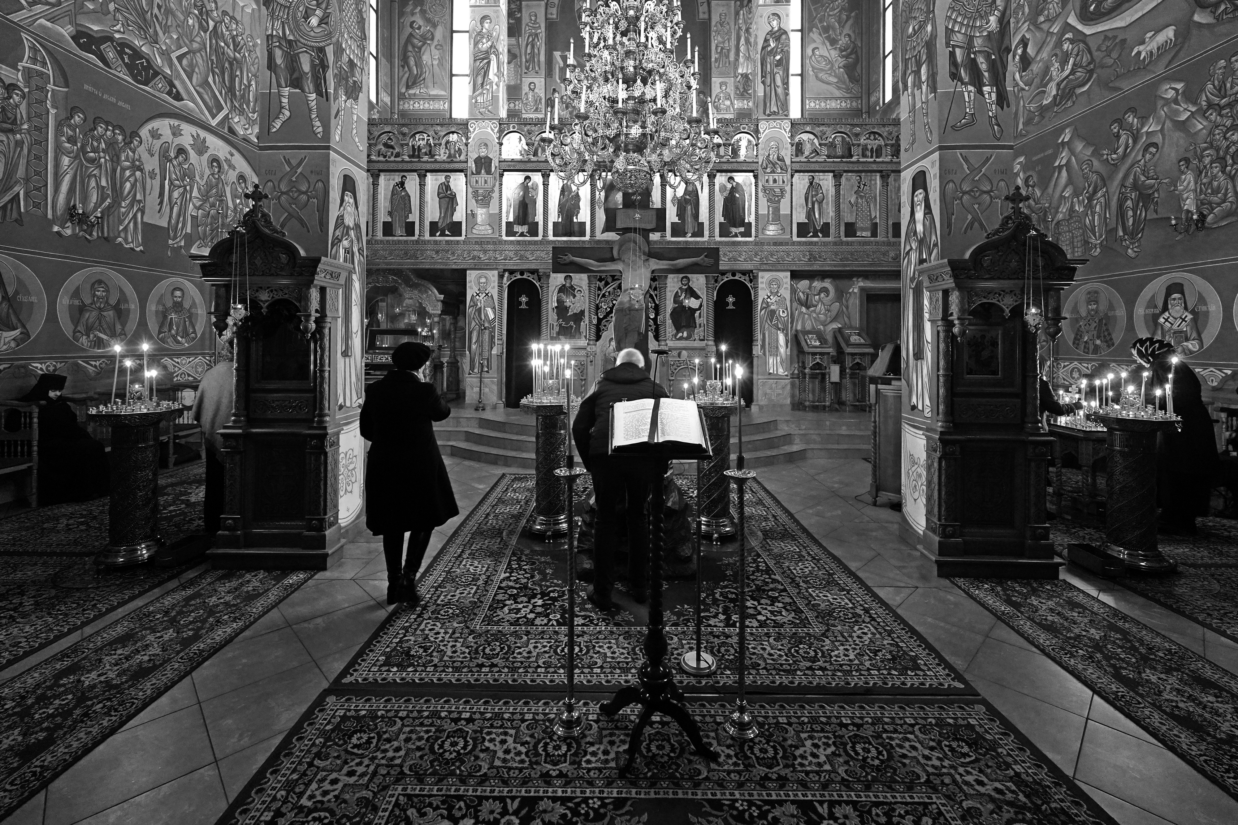 St. Andrew of Crete canon reading in Zwierki Convent