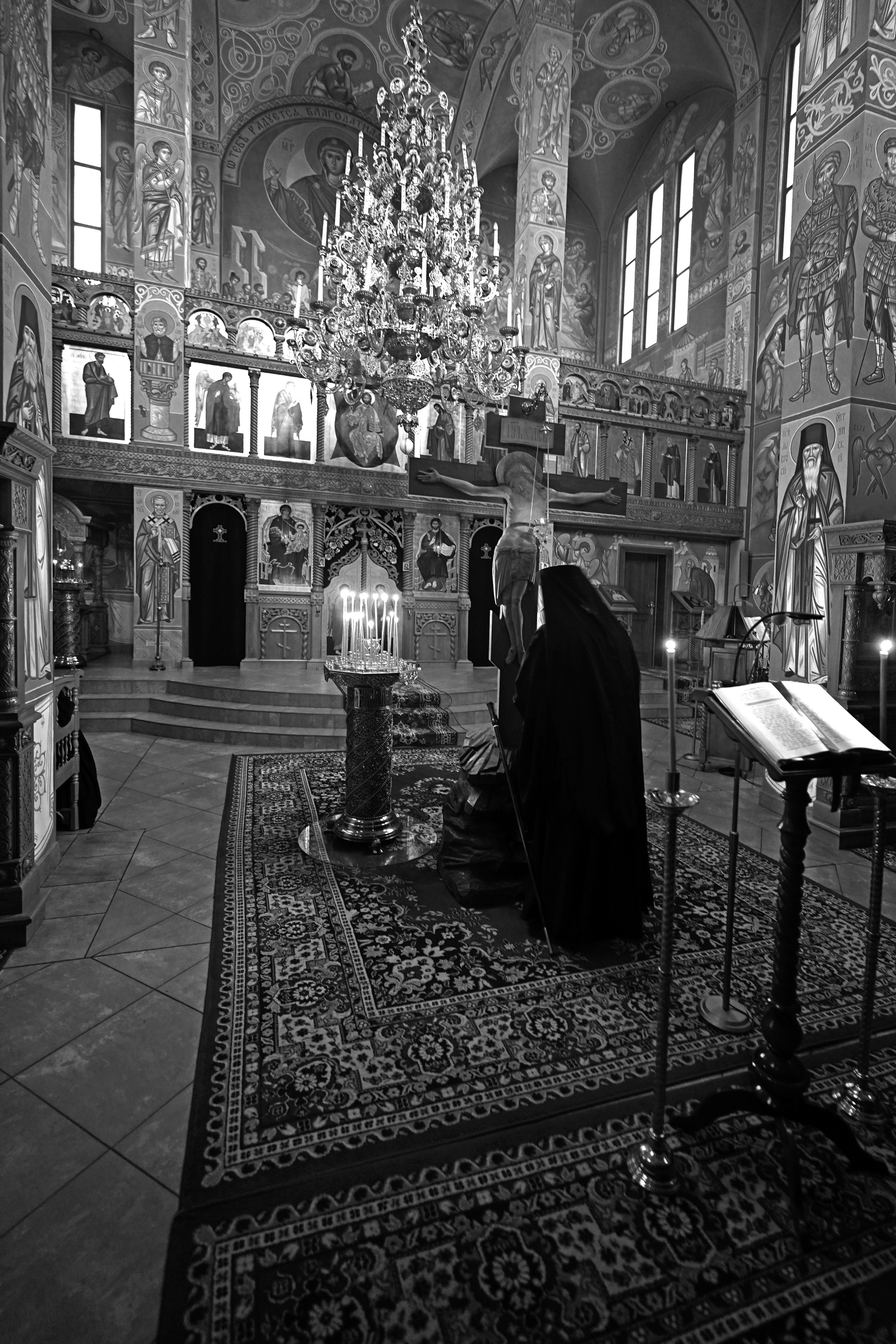 St. Andrew of Crete canon reading in Zwierki Convent