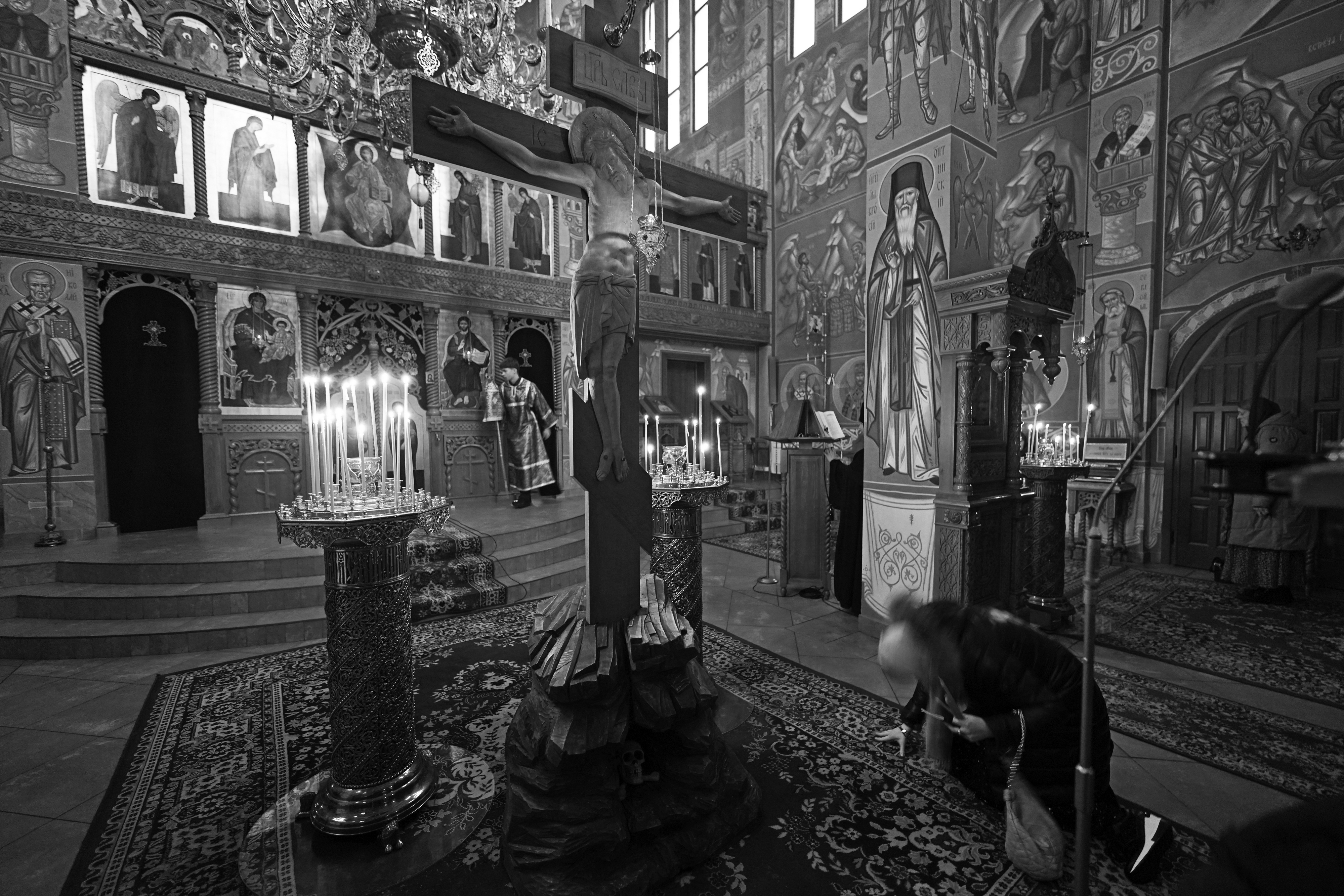 St. Andrew of Crete canon reading in Zwierki Convent
