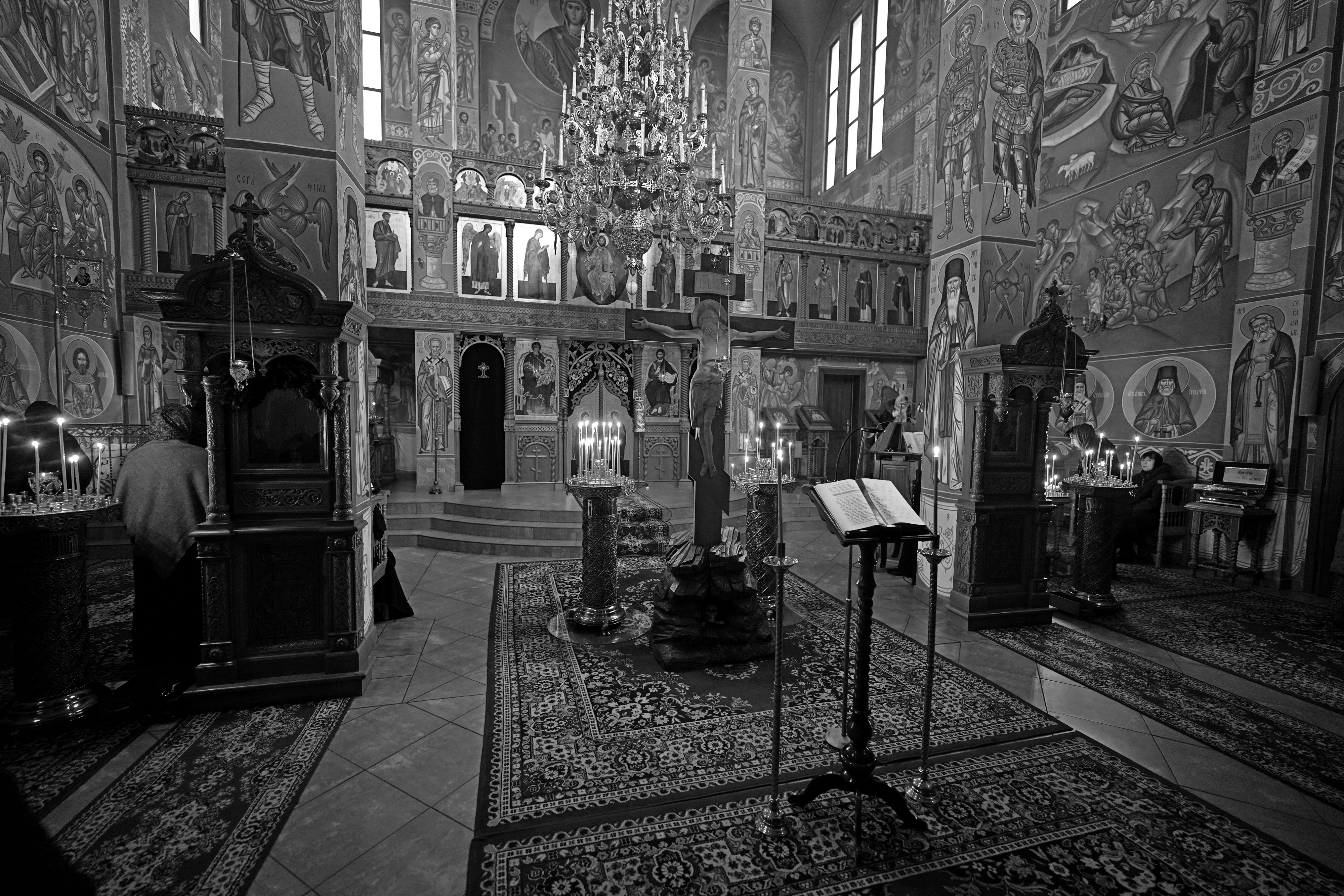 St. Andrew of Crete canon reading in Zwierki Convent