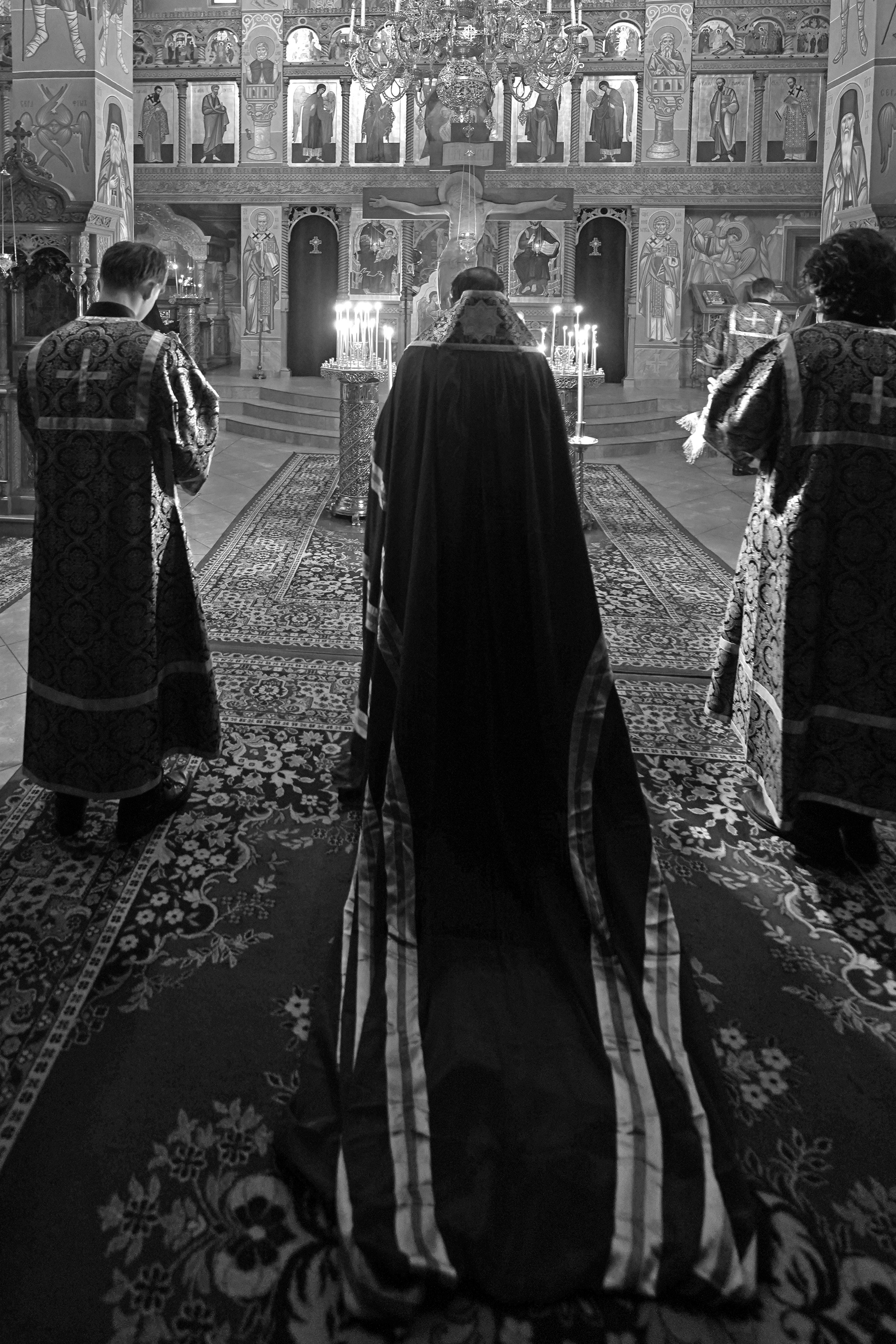 St. Andrew of Crete canon reading in Zwierki Convent