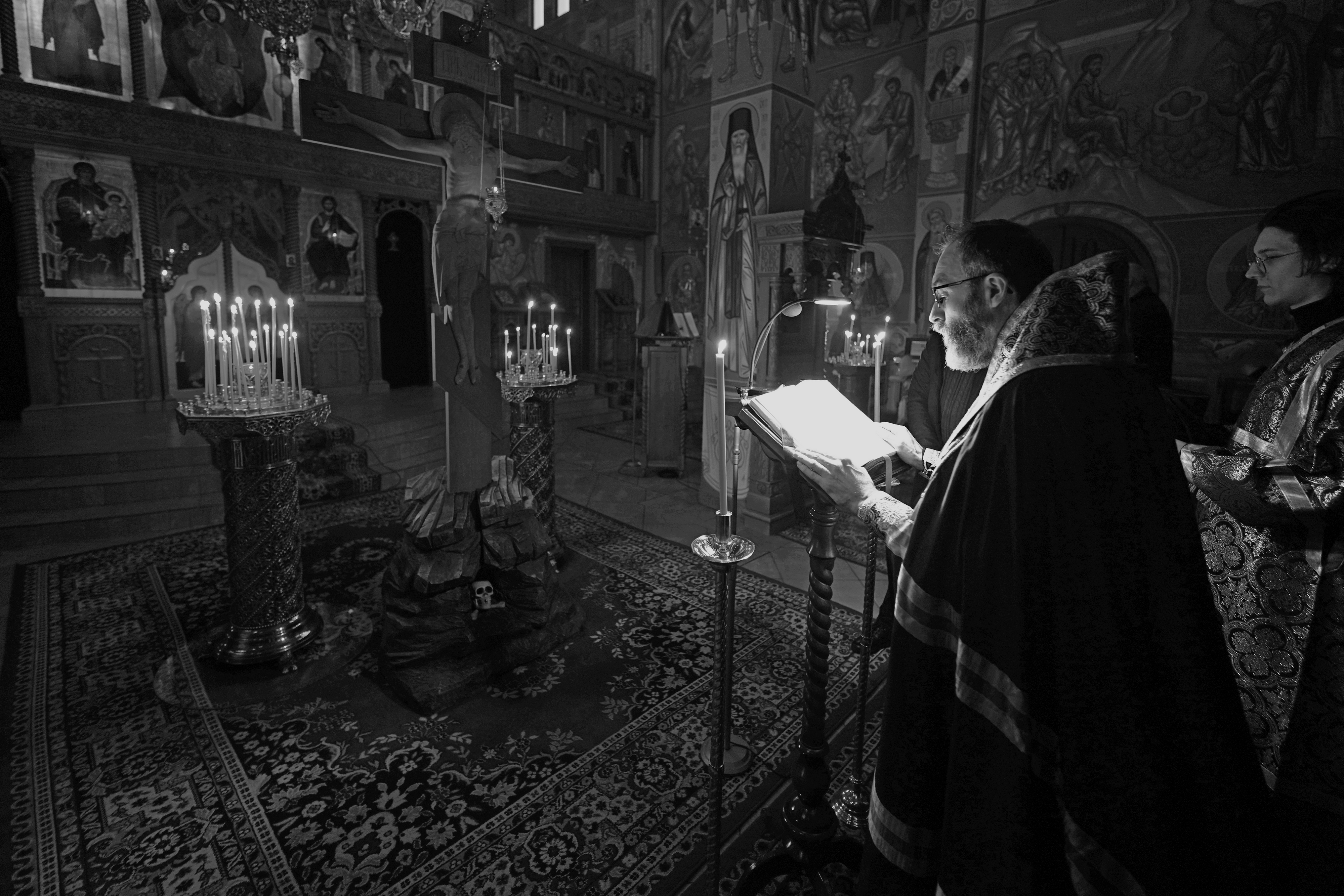 St. Andrew of Crete canon reading in Zwierki Convent
