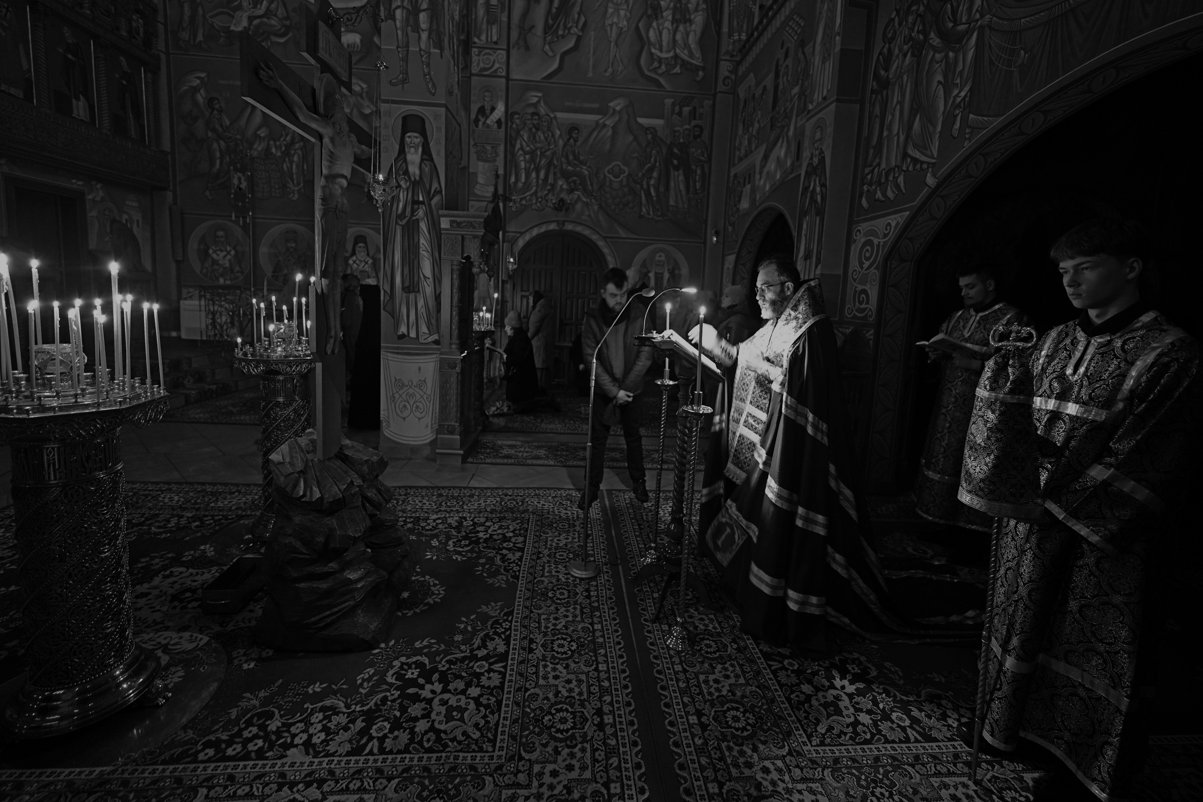 St. Andrew of Crete canon reading in Zwierki Convent