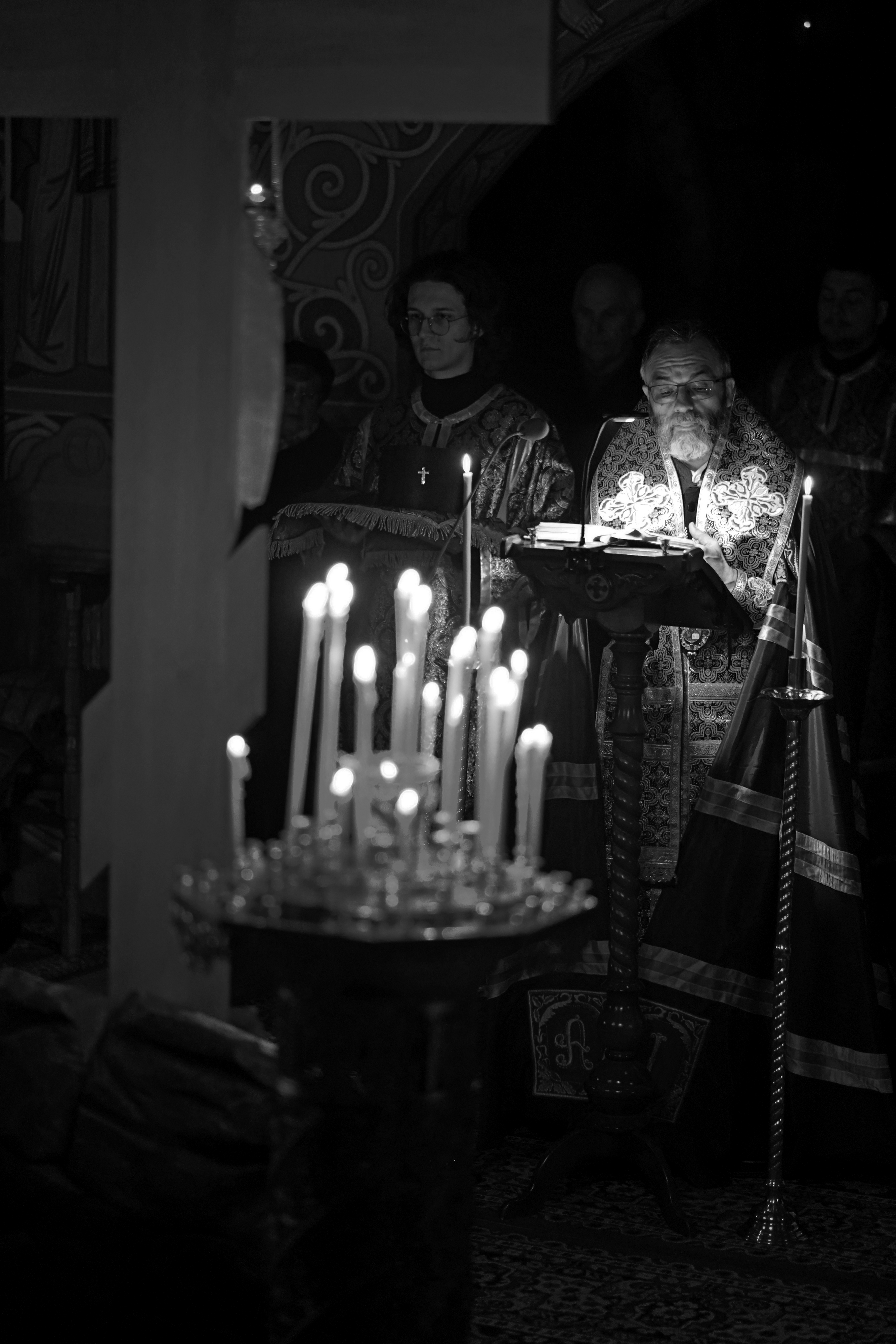 St. Andrew of Crete canon reading in Zwierki Convent