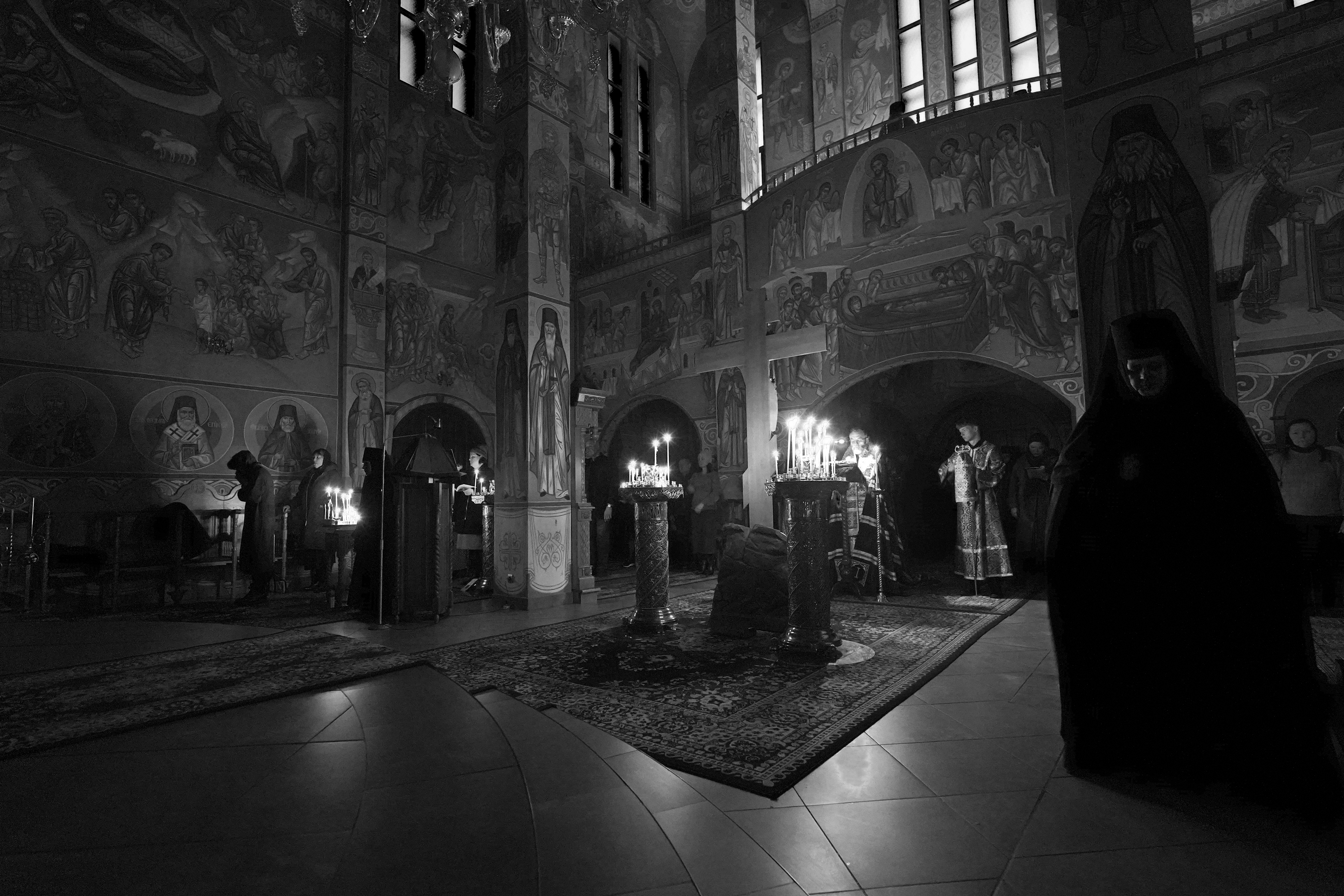 St. Andrew of Crete canon reading in Zwierki Convent