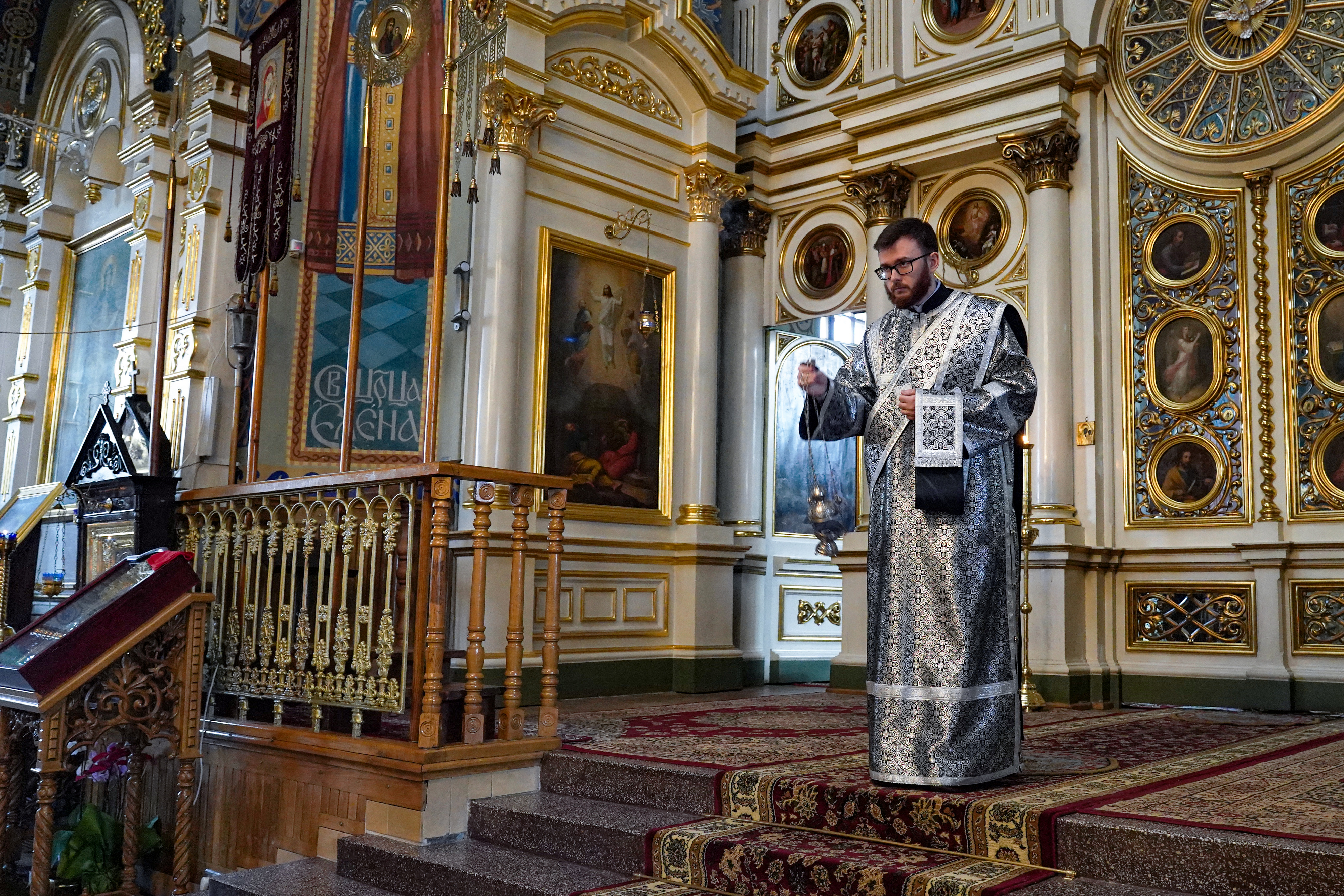 The first Liturgy of the Presanctified Gifts in St. Nicholas Cathedral in Białystok