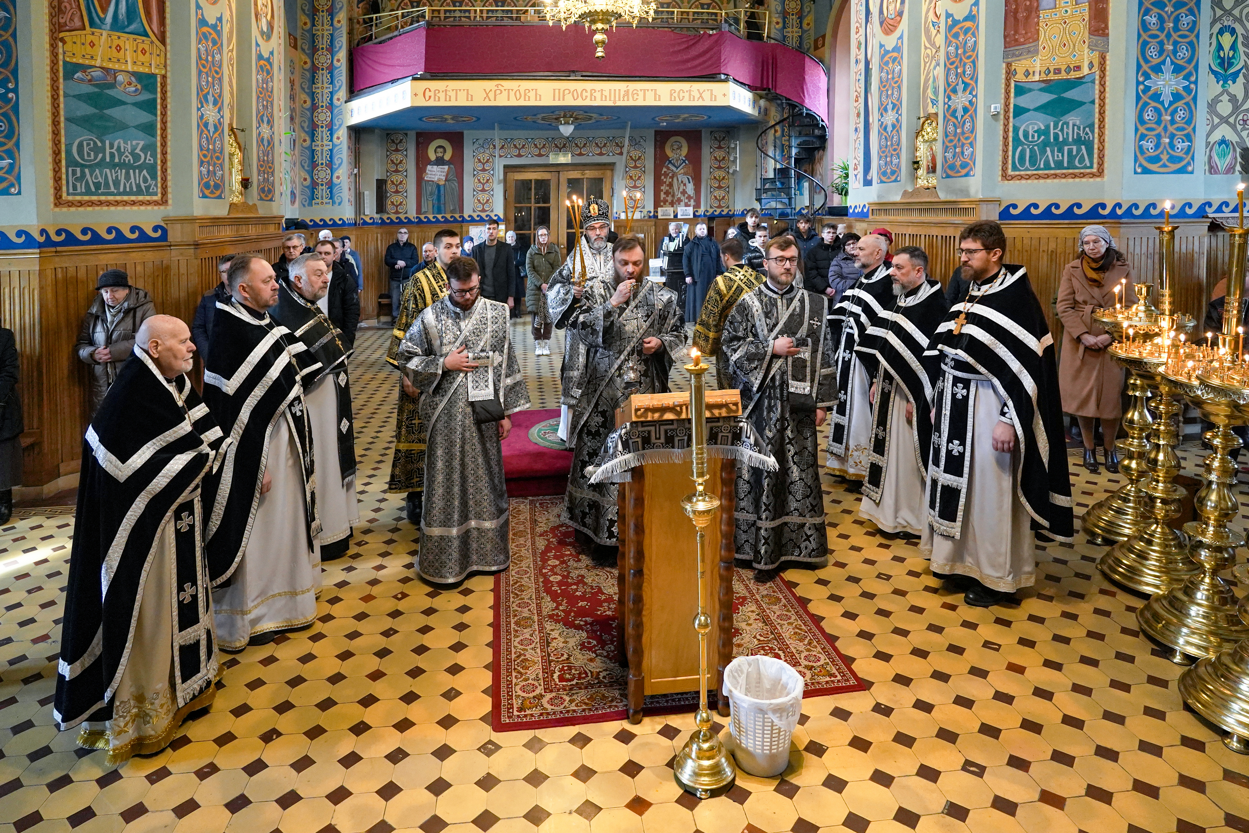 The first Liturgy of the Presanctified Gifts in St. Nicholas Cathedral in Białystok