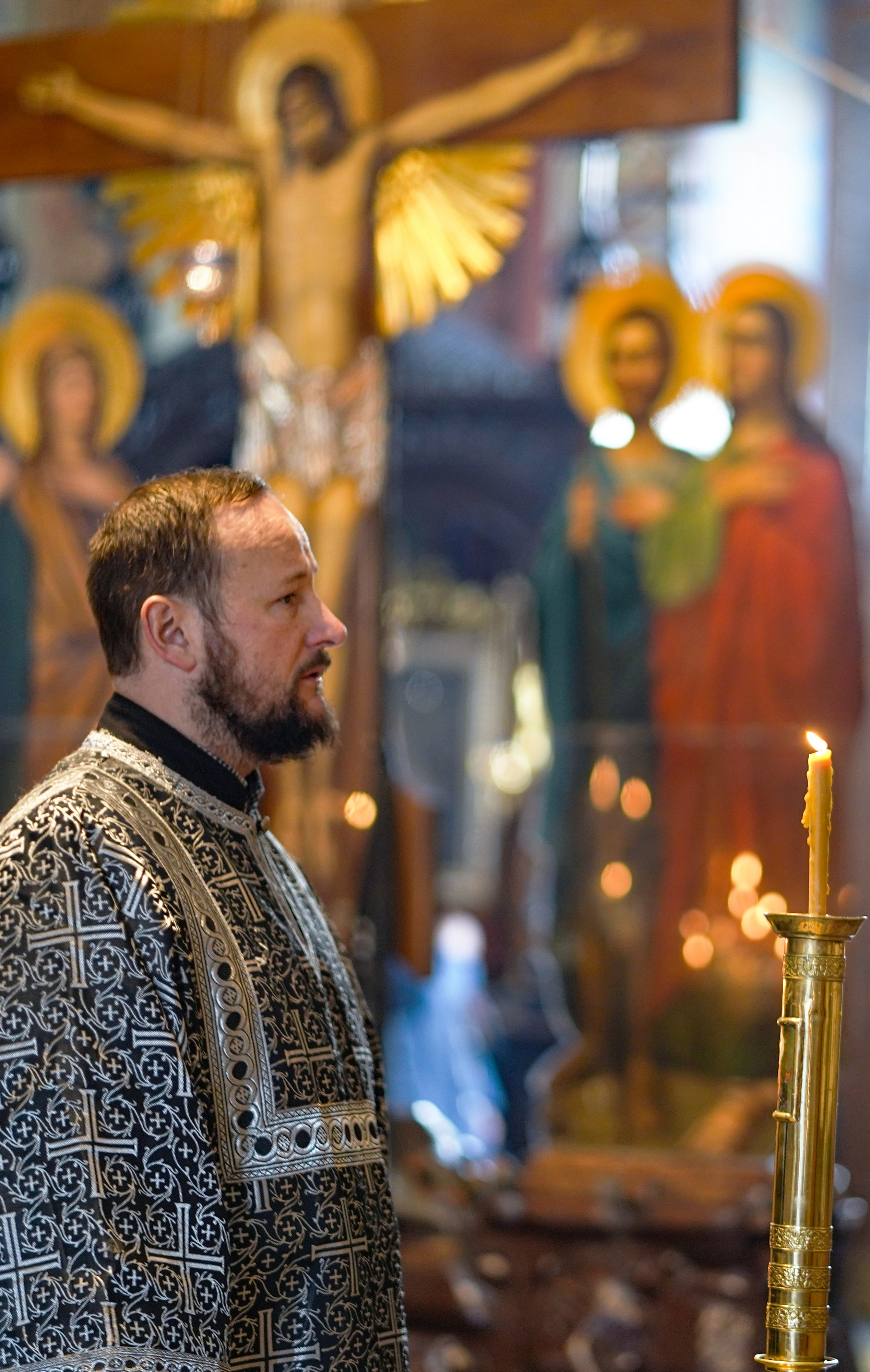 The first Liturgy of the Presanctified Gifts in St. Nicholas Cathedral in Białystok