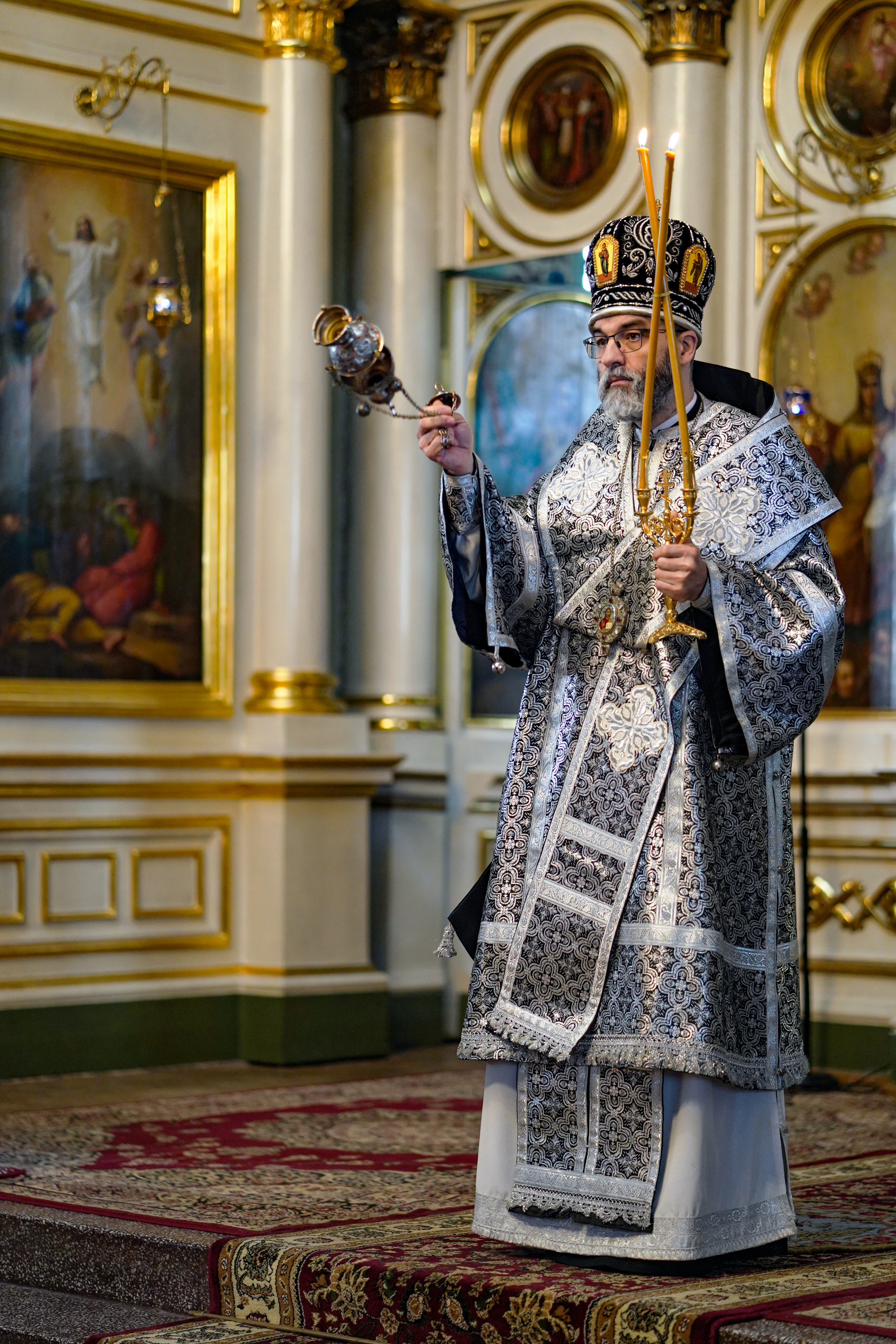 The first Liturgy of the Presanctified Gifts in St. Nicholas Cathedral in Białystok