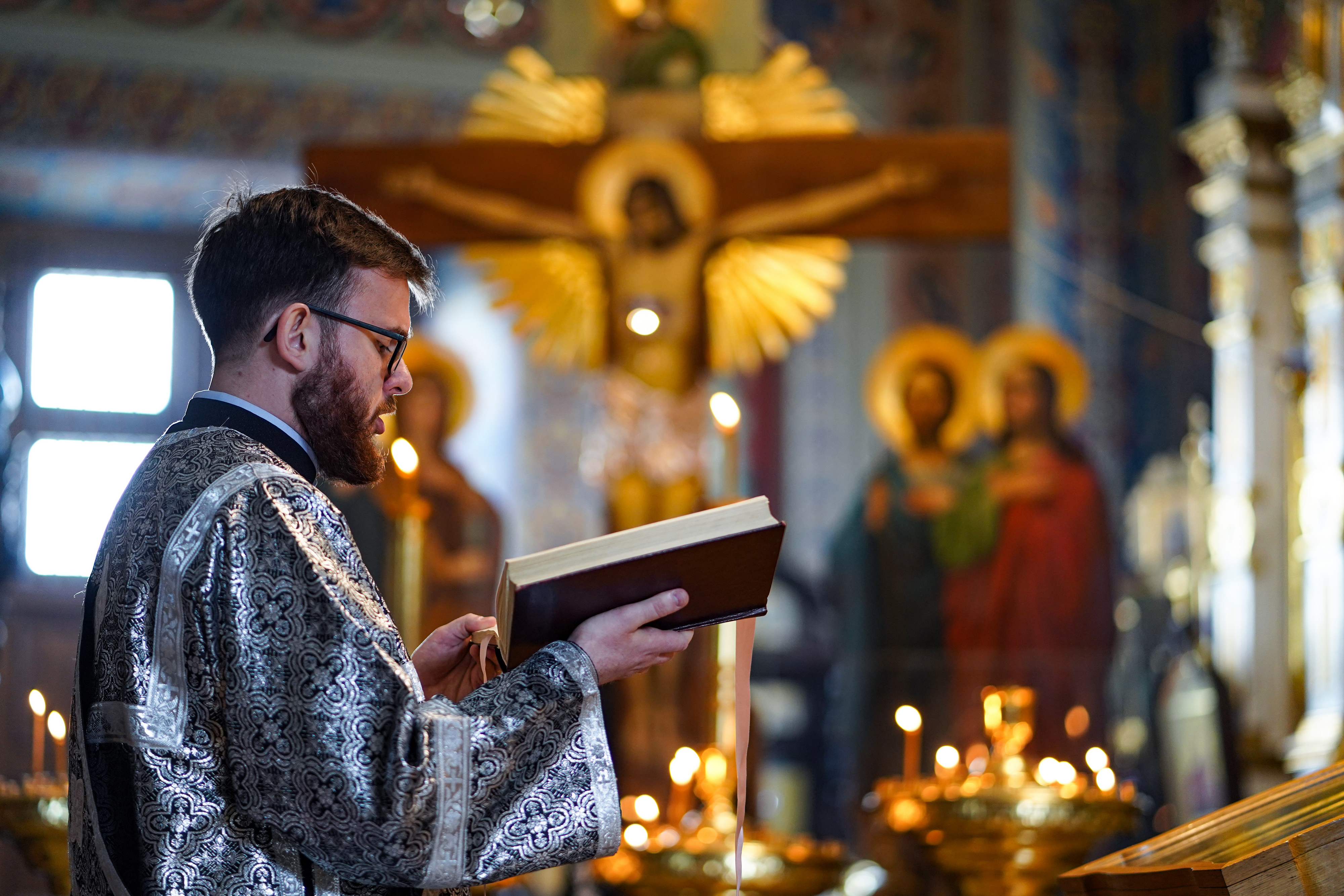 The first Liturgy of the Presanctified Gifts in St. Nicholas Cathedral in Białystok