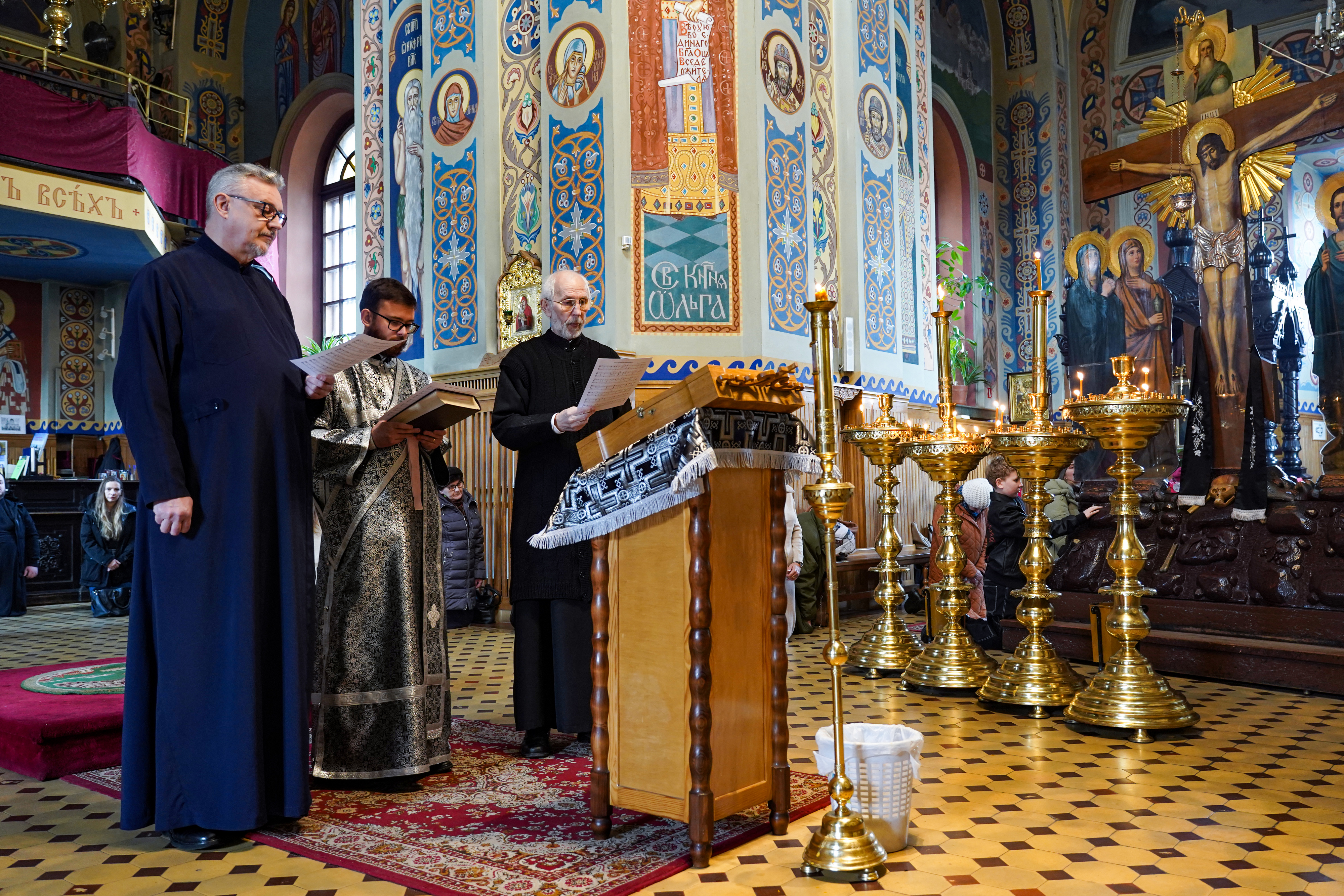The first Liturgy of the Presanctified Gifts in St. Nicholas Cathedral in Białystok