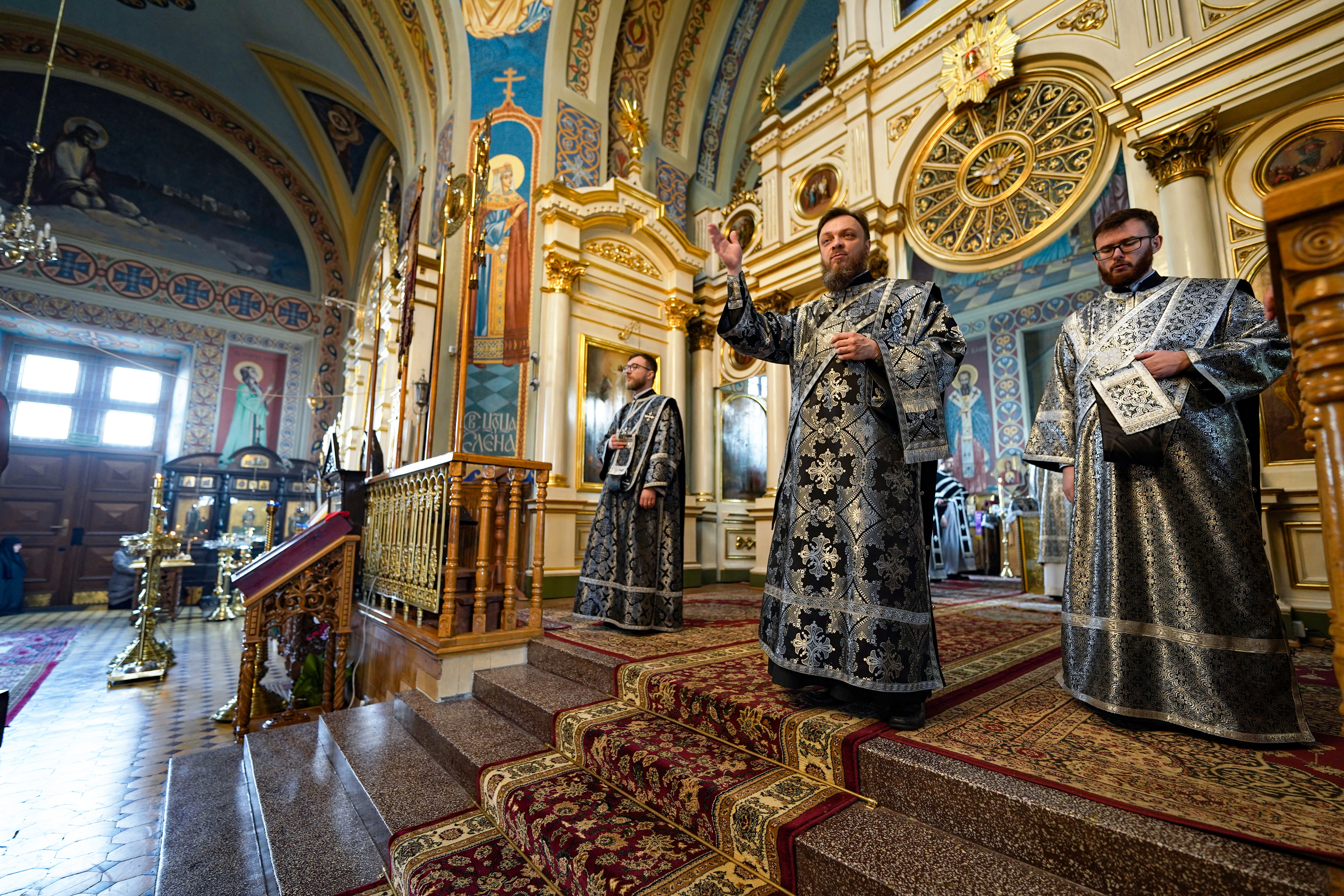 The first Liturgy of the Presanctified Gifts in St. Nicholas Cathedral in Białystok