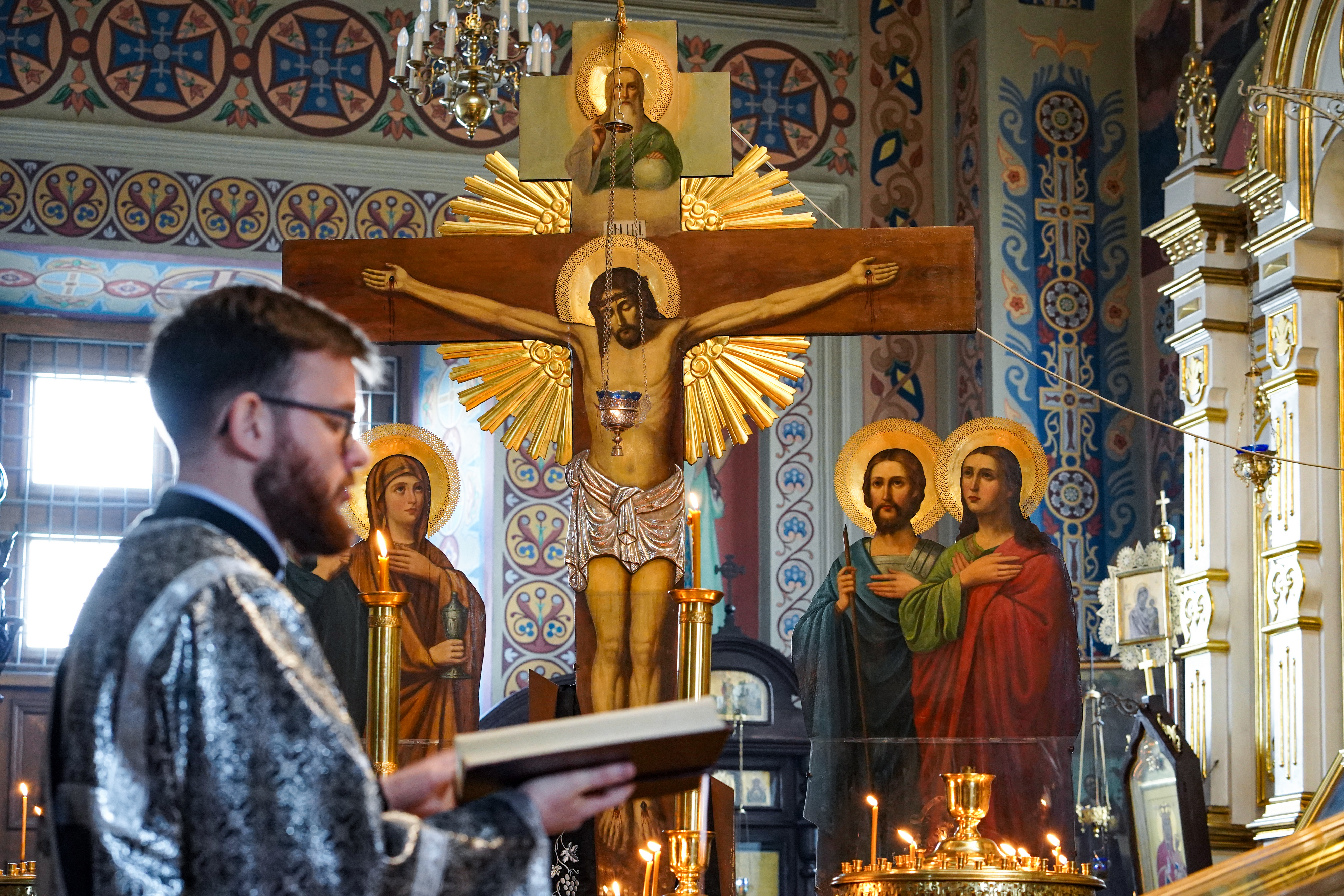 The first Liturgy of the Presanctified Gifts in St. Nicholas Cathedral in Białystok
