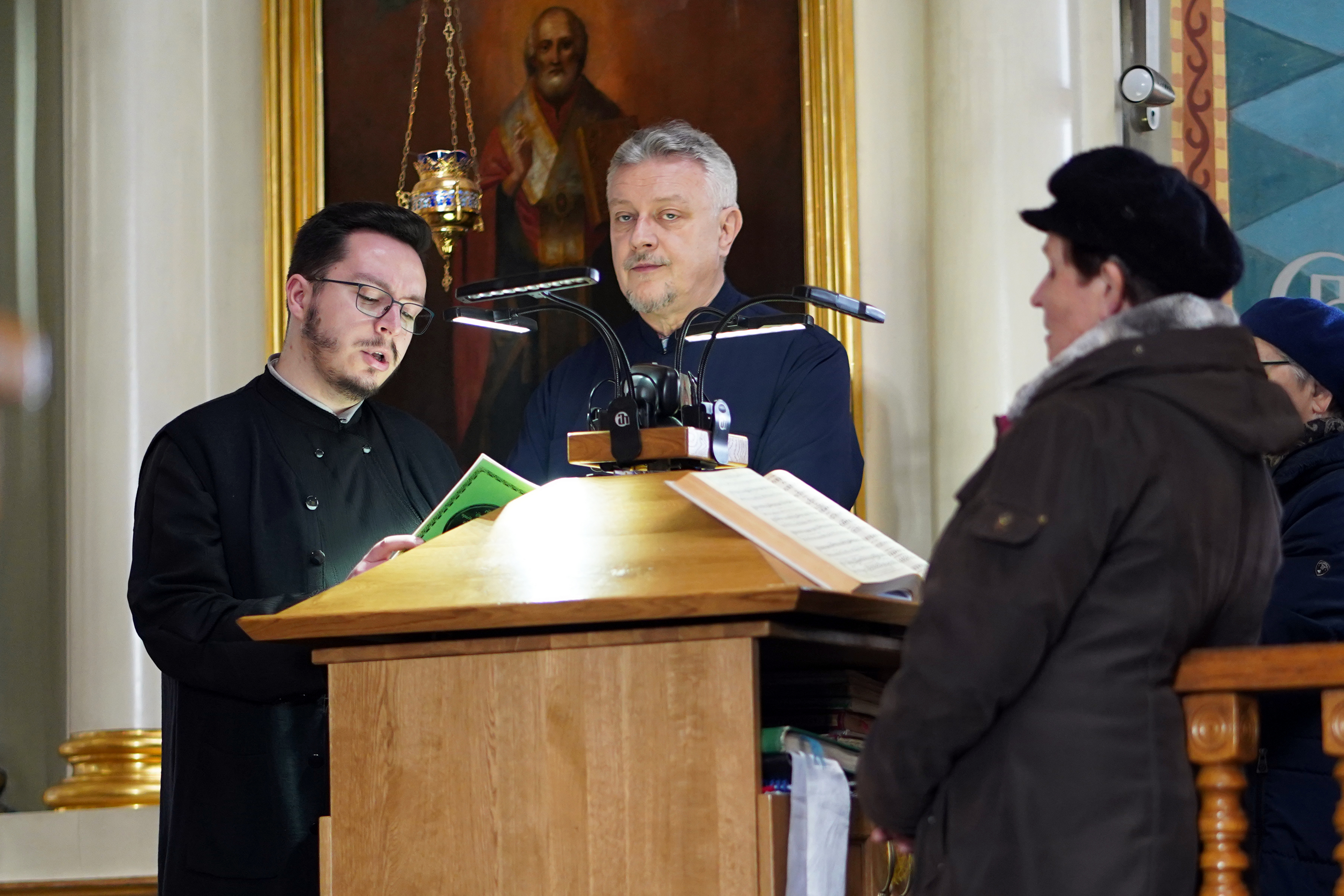 The first Liturgy of the Presanctified Gifts in St. Nicholas Cathedral in Białystok