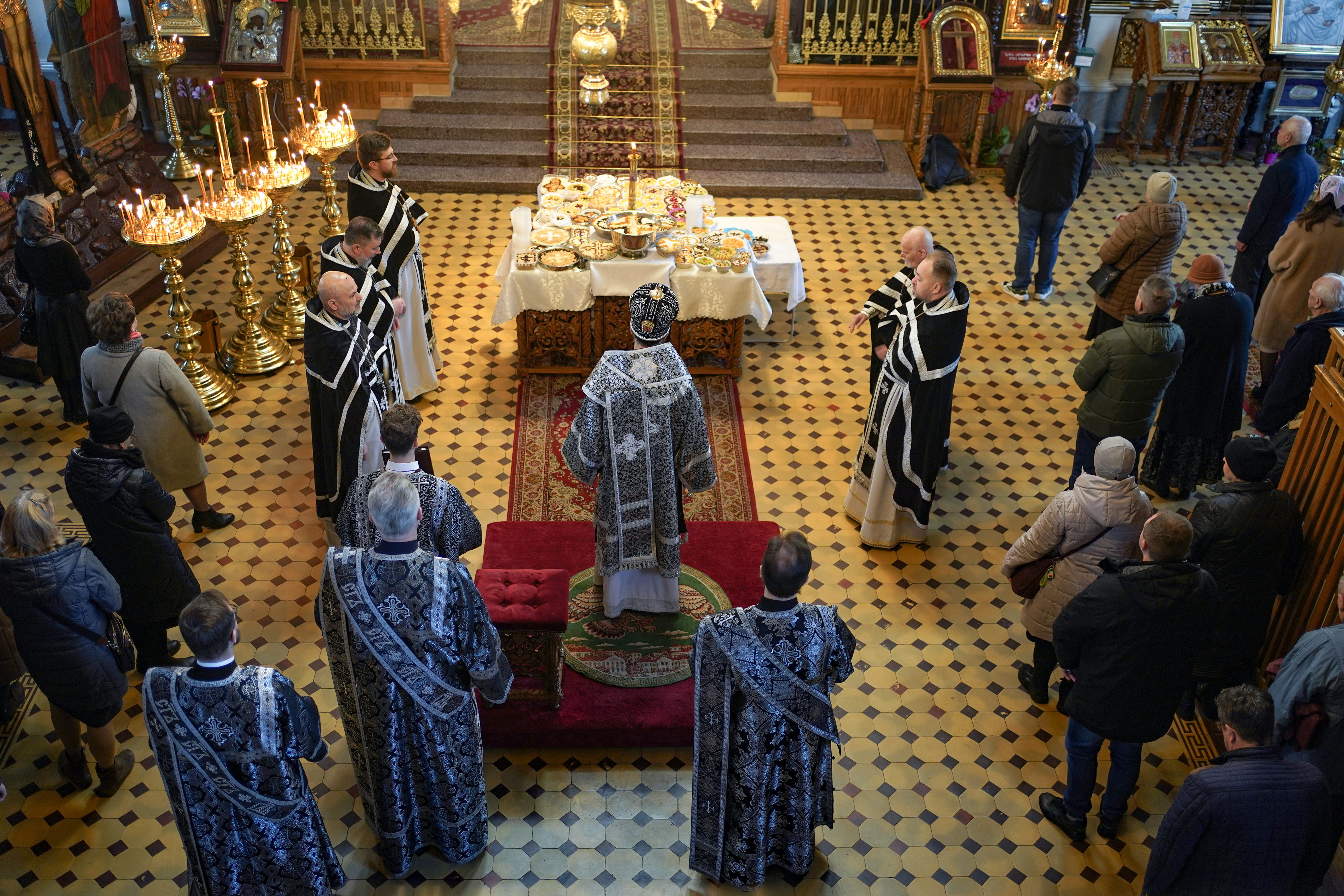St. Theodore Tiron feast in St. Nicholas Cathedral in Białystok