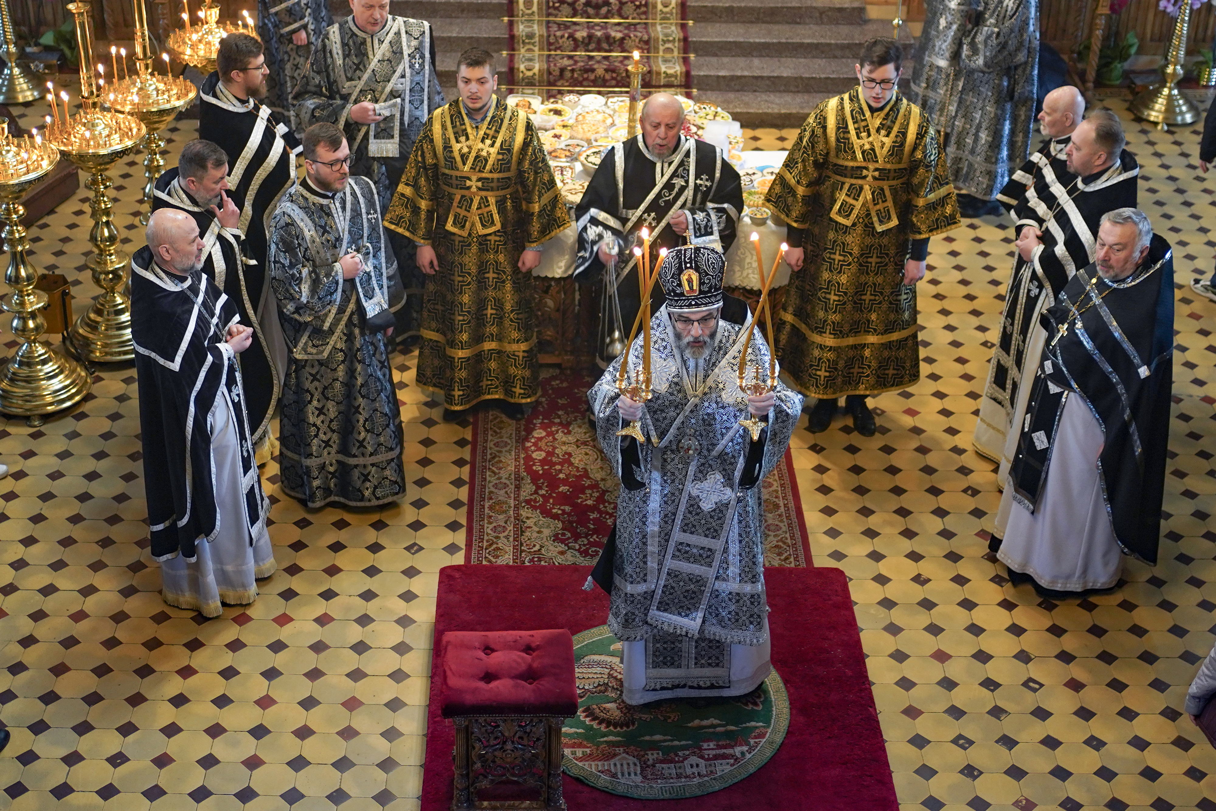 St. Theodore Tiron feast in St. Nicholas Cathedral in Białystok