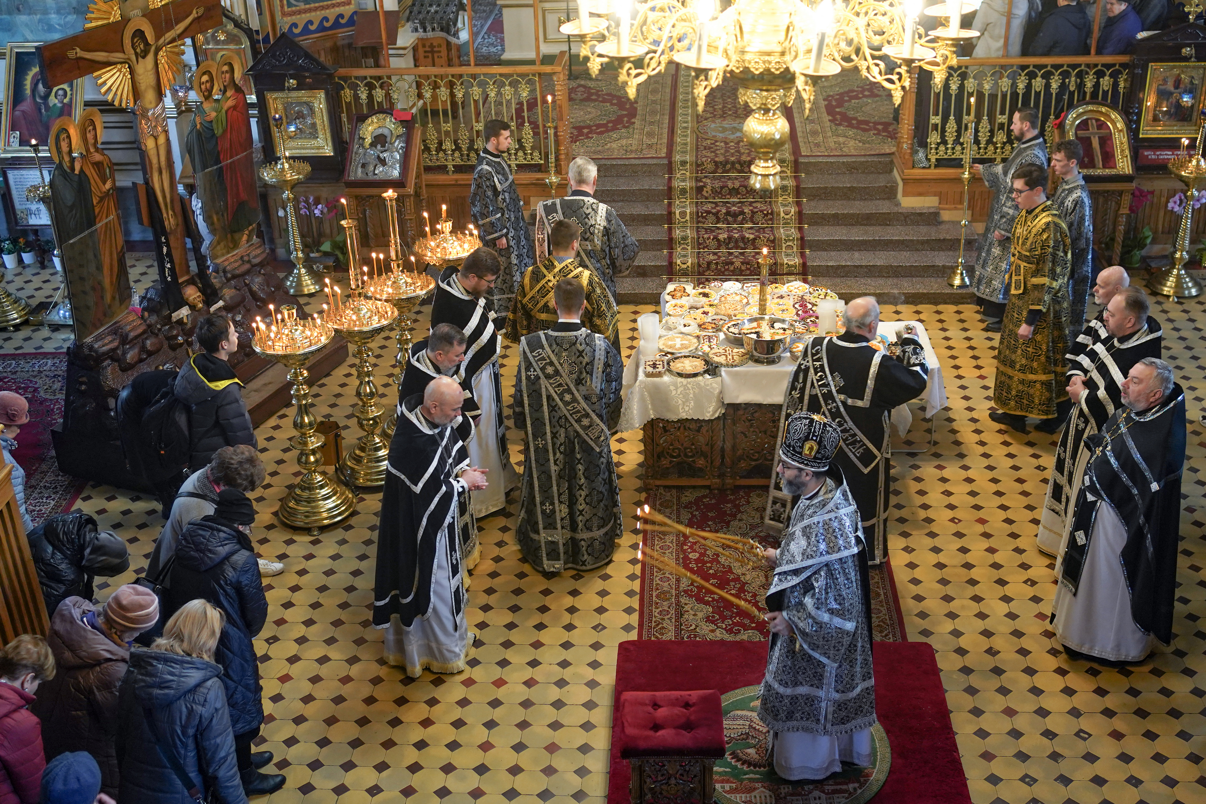 St. Theodore Tiron feast in St. Nicholas Cathedral in Białystok