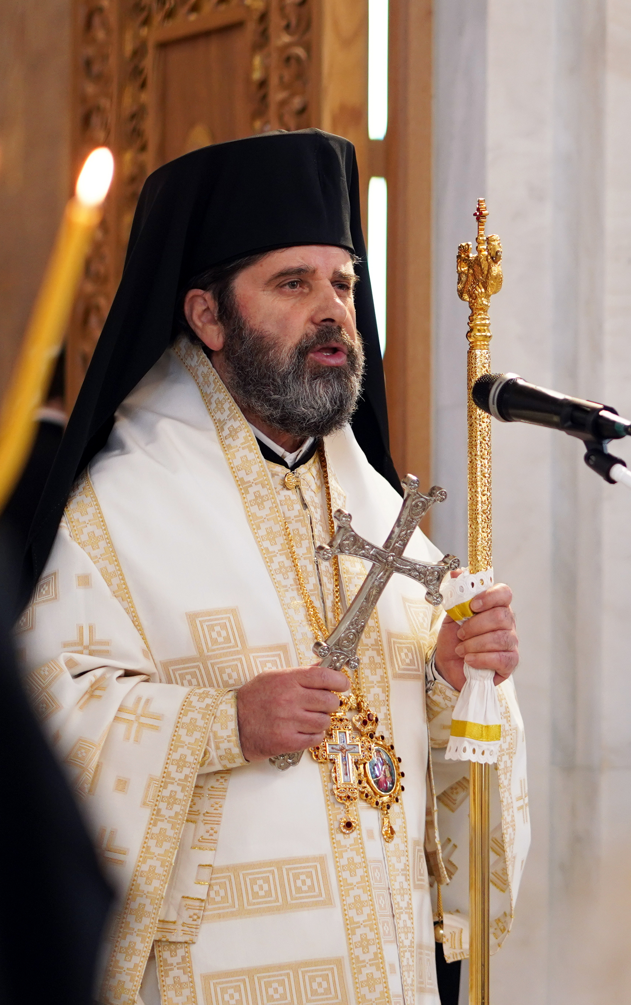 Newly choosen Archbishop John of Tirana, Durres and All Albania 