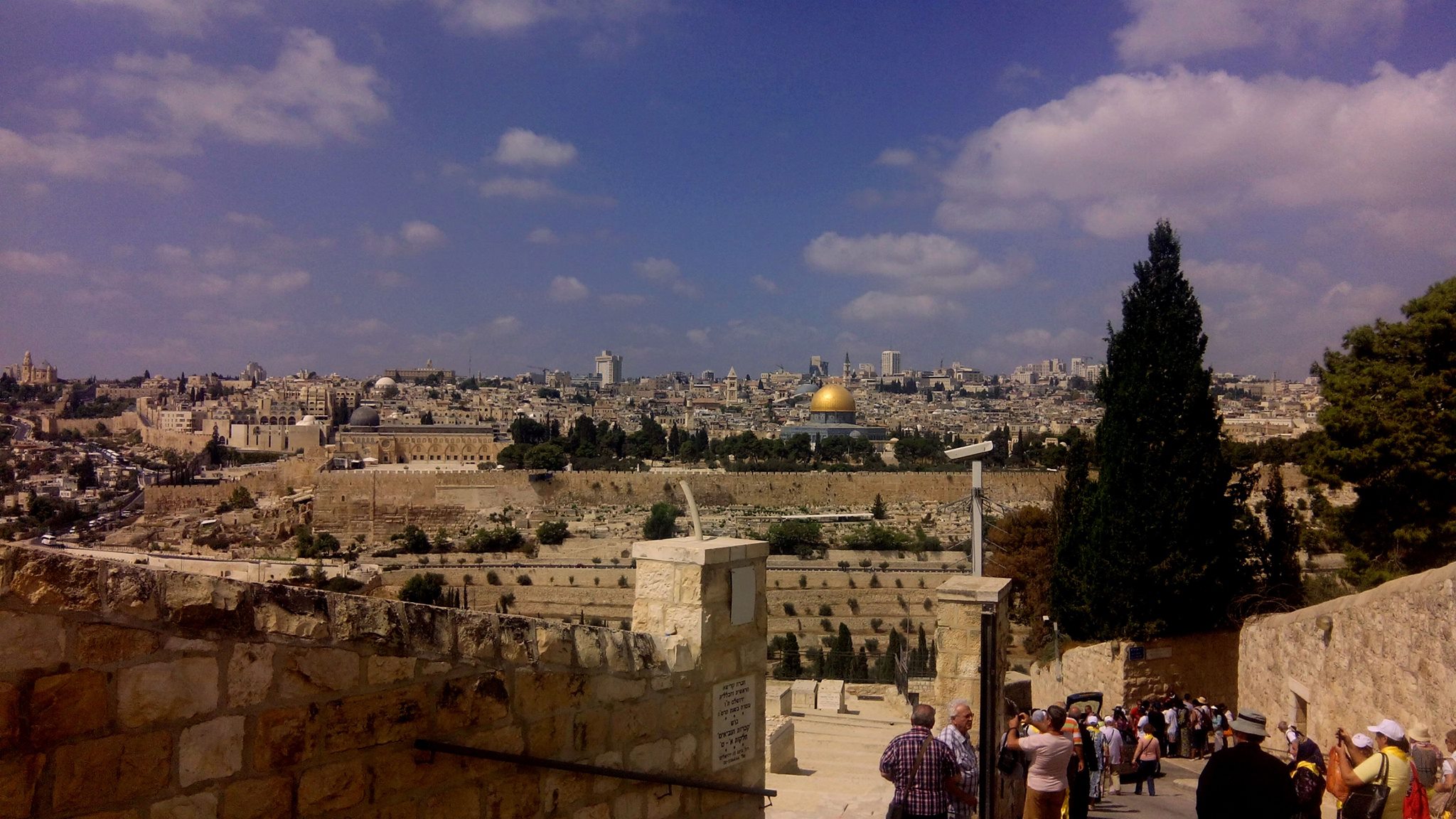 Pilgrims in Jerusalem