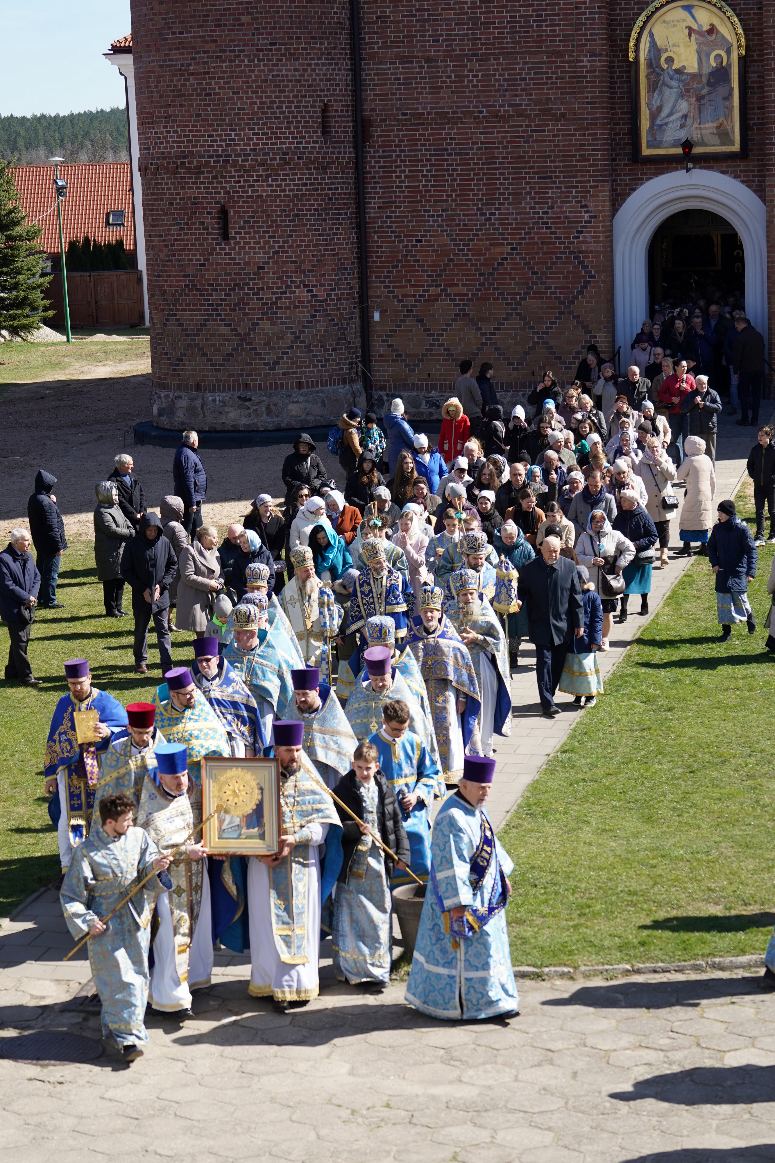 The Feast of the Annunciation in Supraśl Monastery, 2025