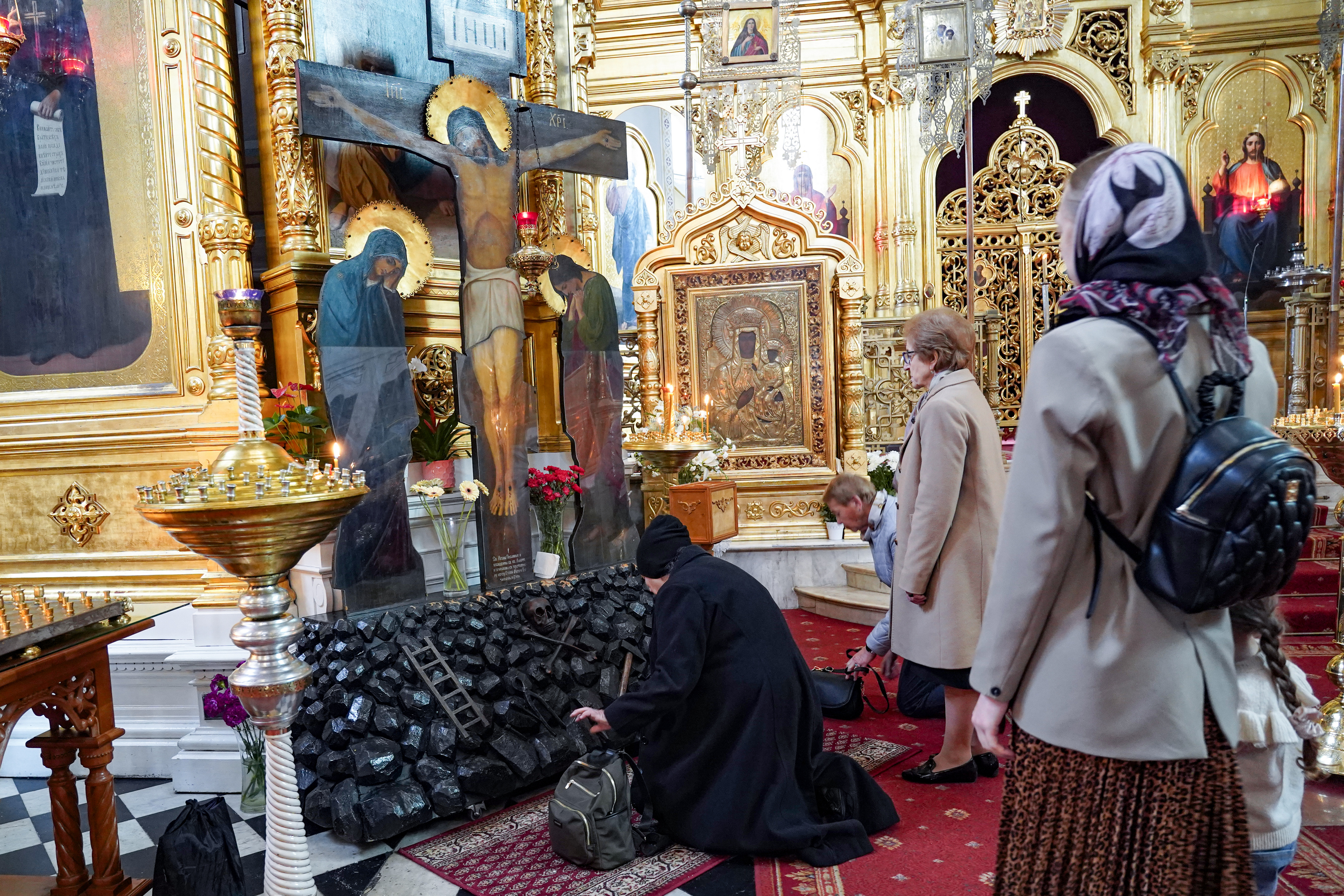 Divine Liturgy of Presanctified Gifts in St. Mary Magdalene Orthodox Cathedral in Warsaw