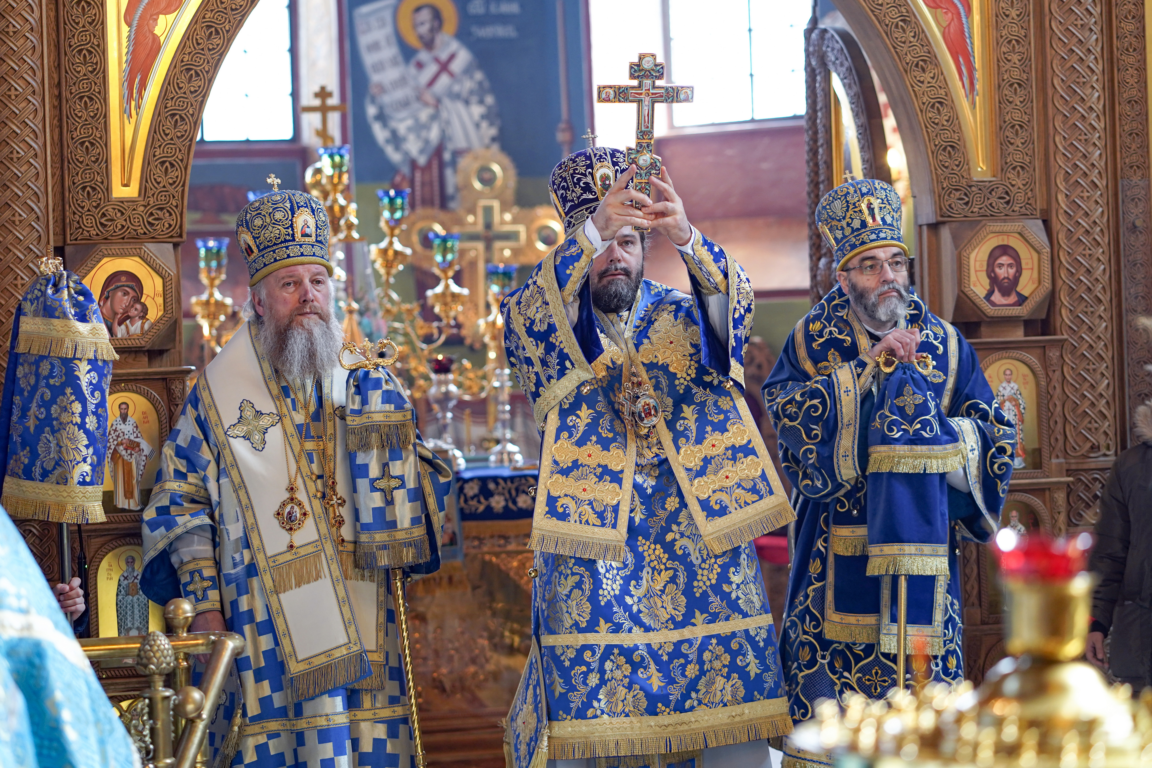 The Annunciation feast in Supraśl Monastery
