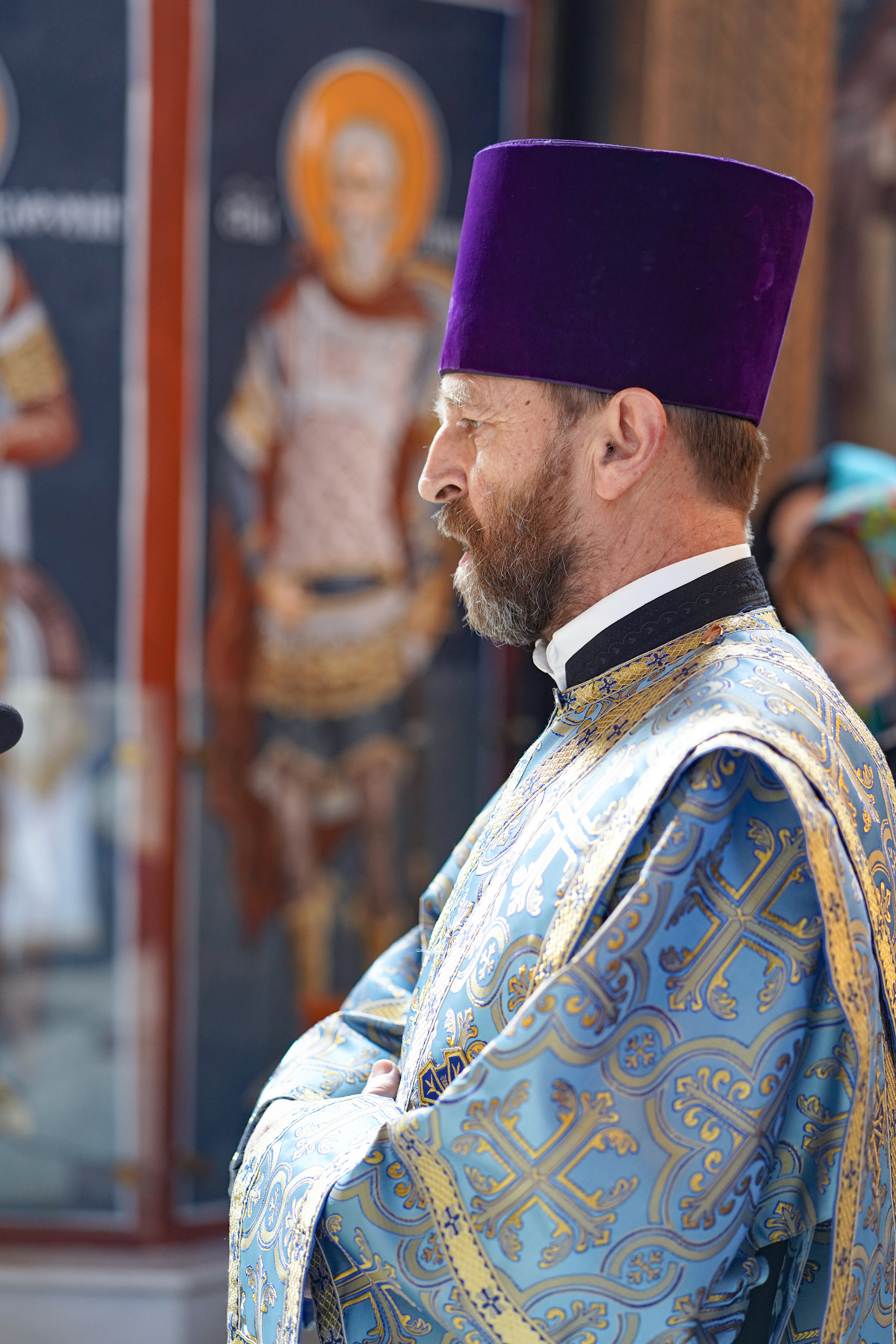 The Annunciation feast in Supraśl Monastery