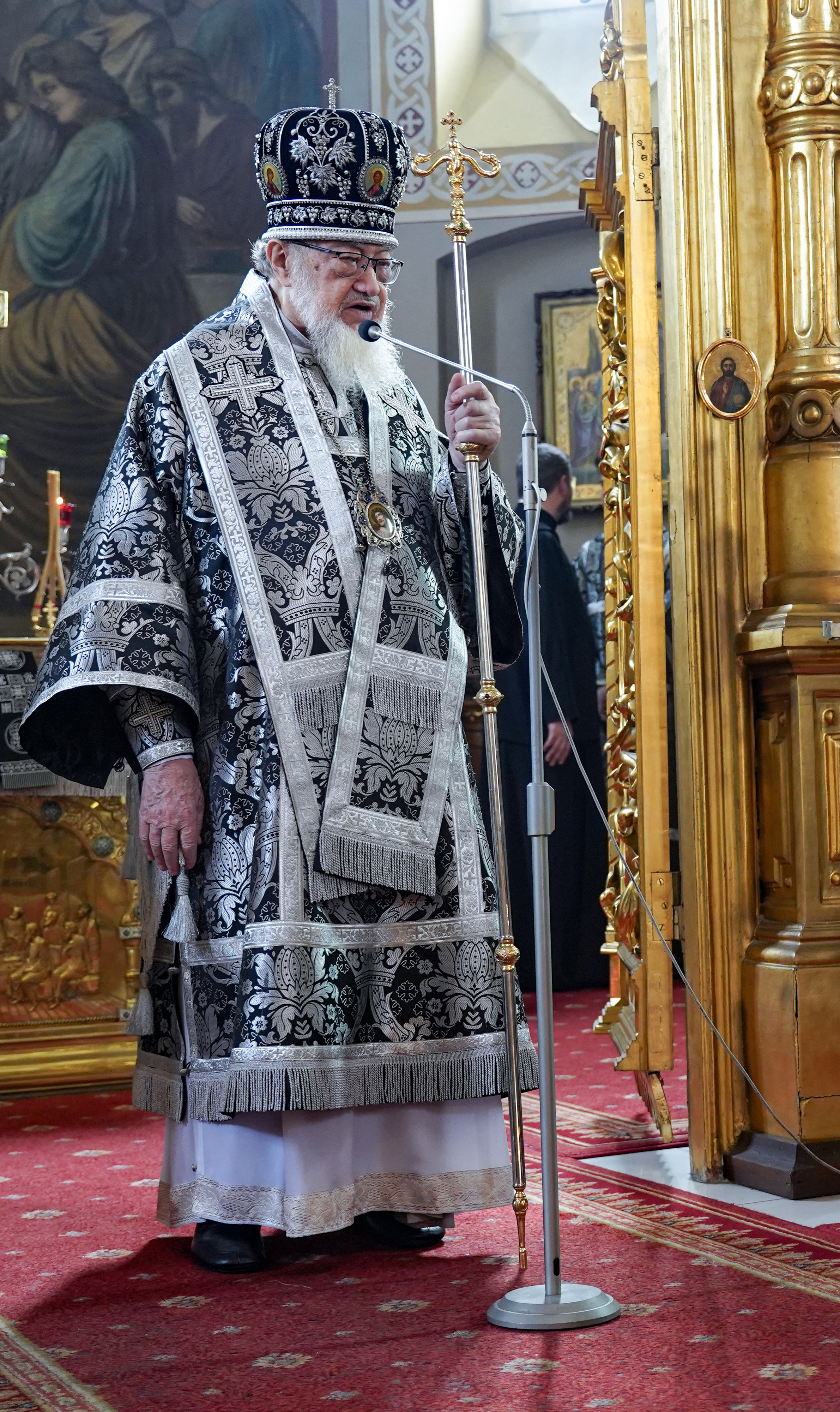 Divine Liturgy of Presanctified Gifts in St. Mary Magdalene Orthodox Cathedral in Warsaw